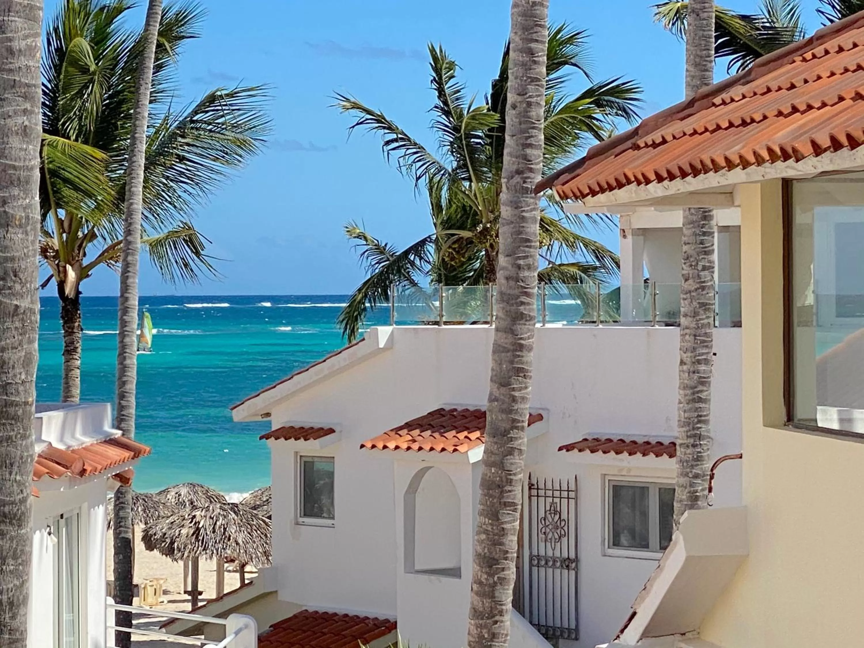 Sea view in TROPICAL VILLAGE playa LOS CORALES