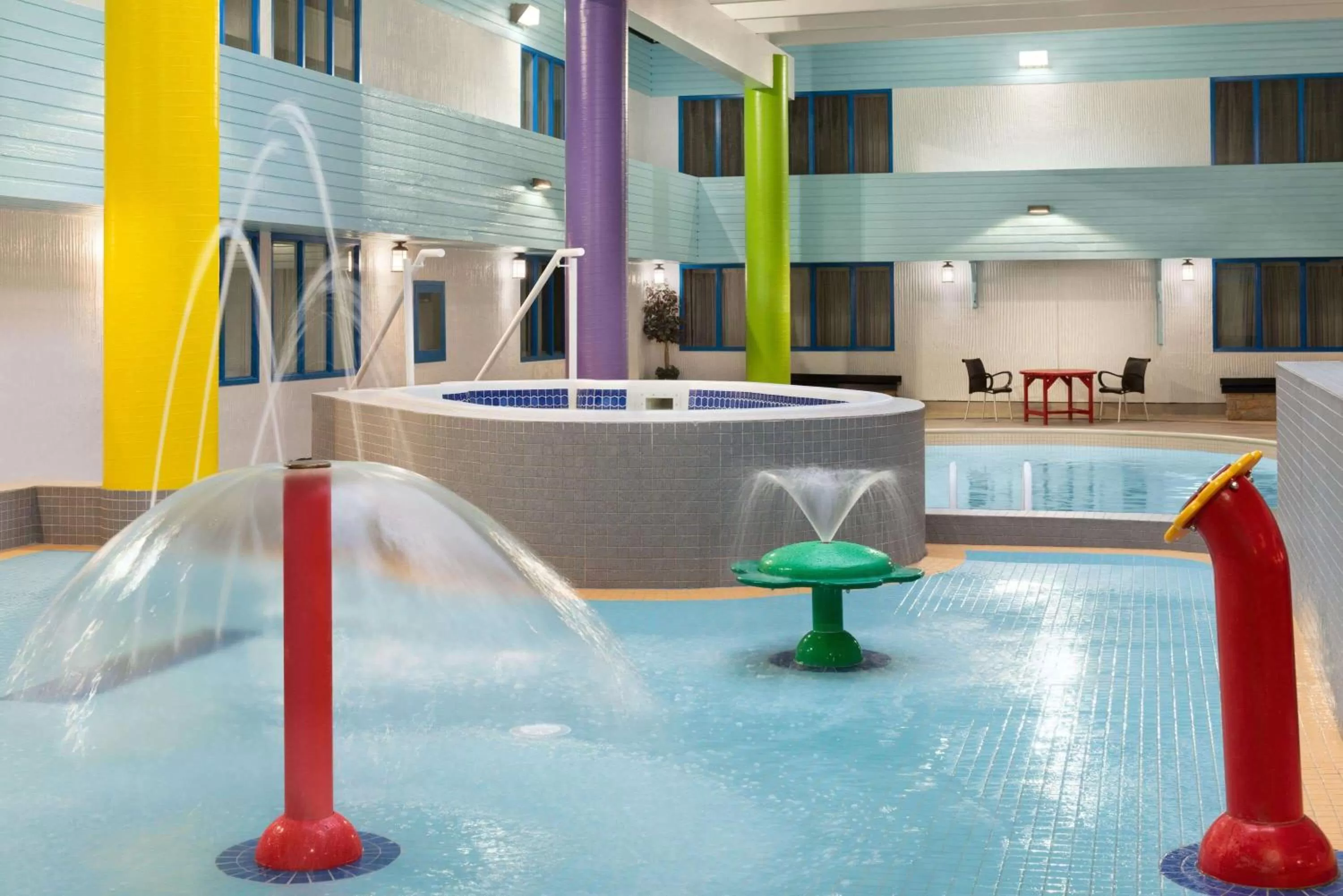 Aqua park in Travelodge Hotel by Wyndham Saskatoon