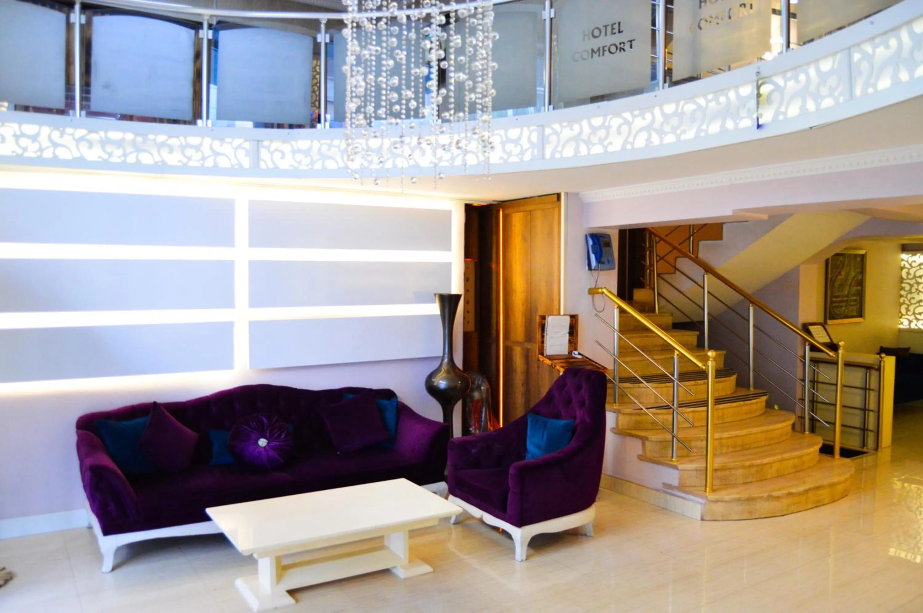 Lobby or reception in Comfort Downtown Istanbul Hotel