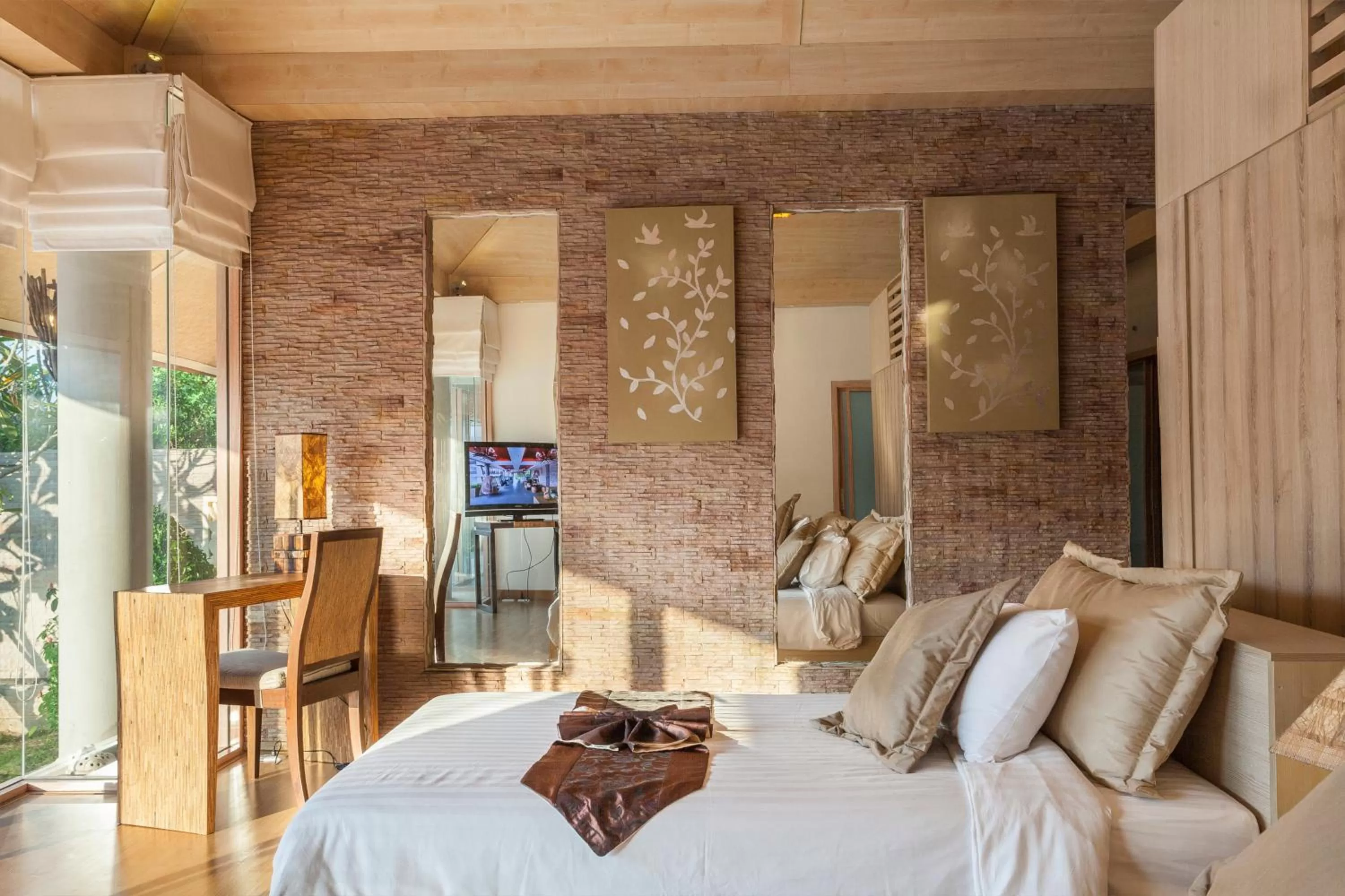 Photo of the whole room, Bed in Dhevan Dara Resort & Spa Hua Hin - Pool Villa