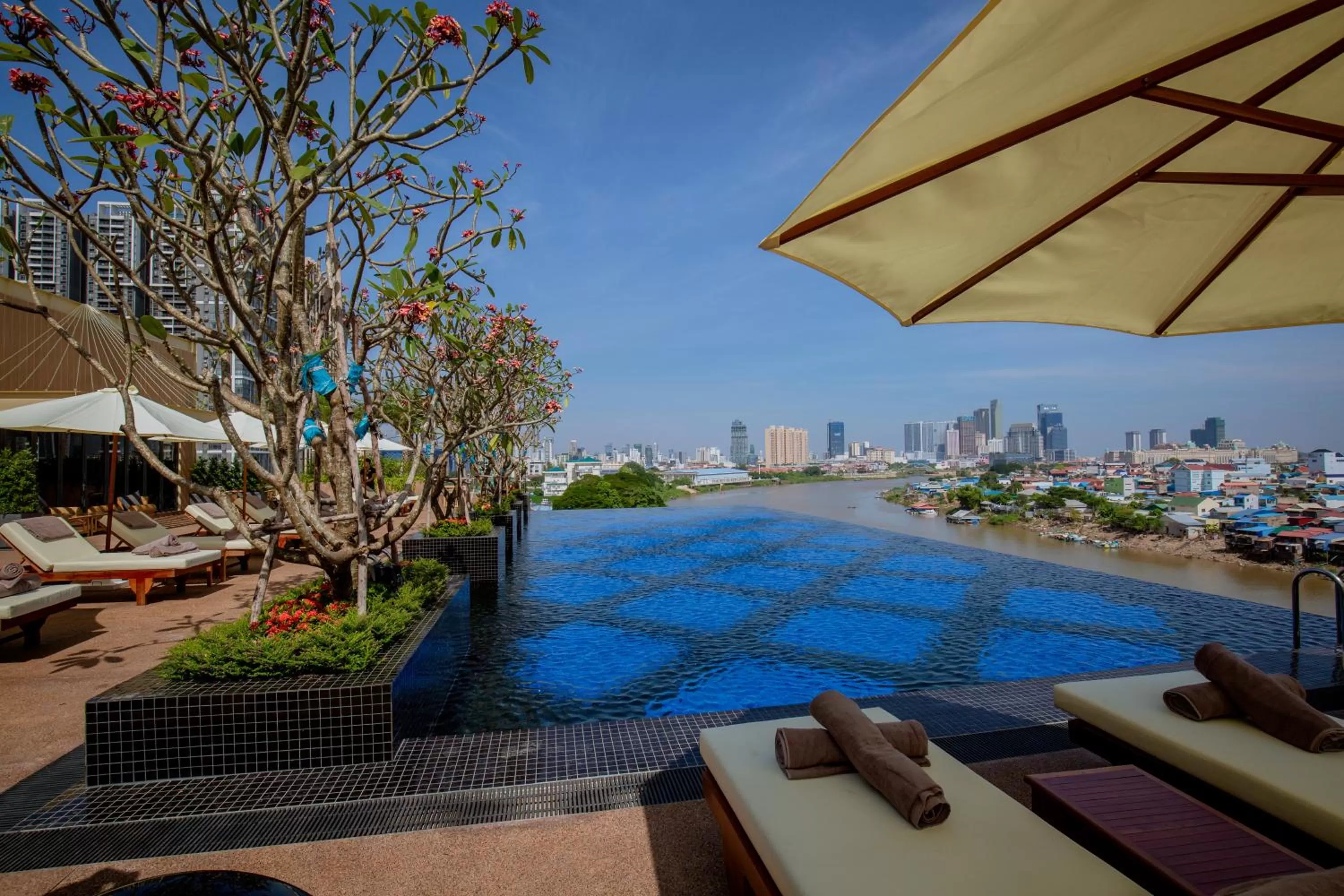 Swimming pool in SUN & MOON, Riverside Hotel
