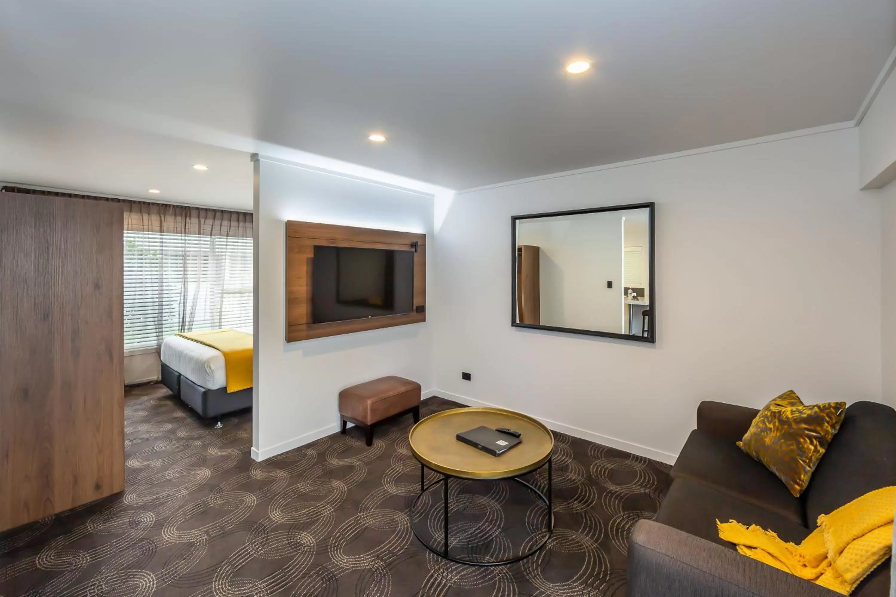 Bed in The Ashley Hotel Greymouth