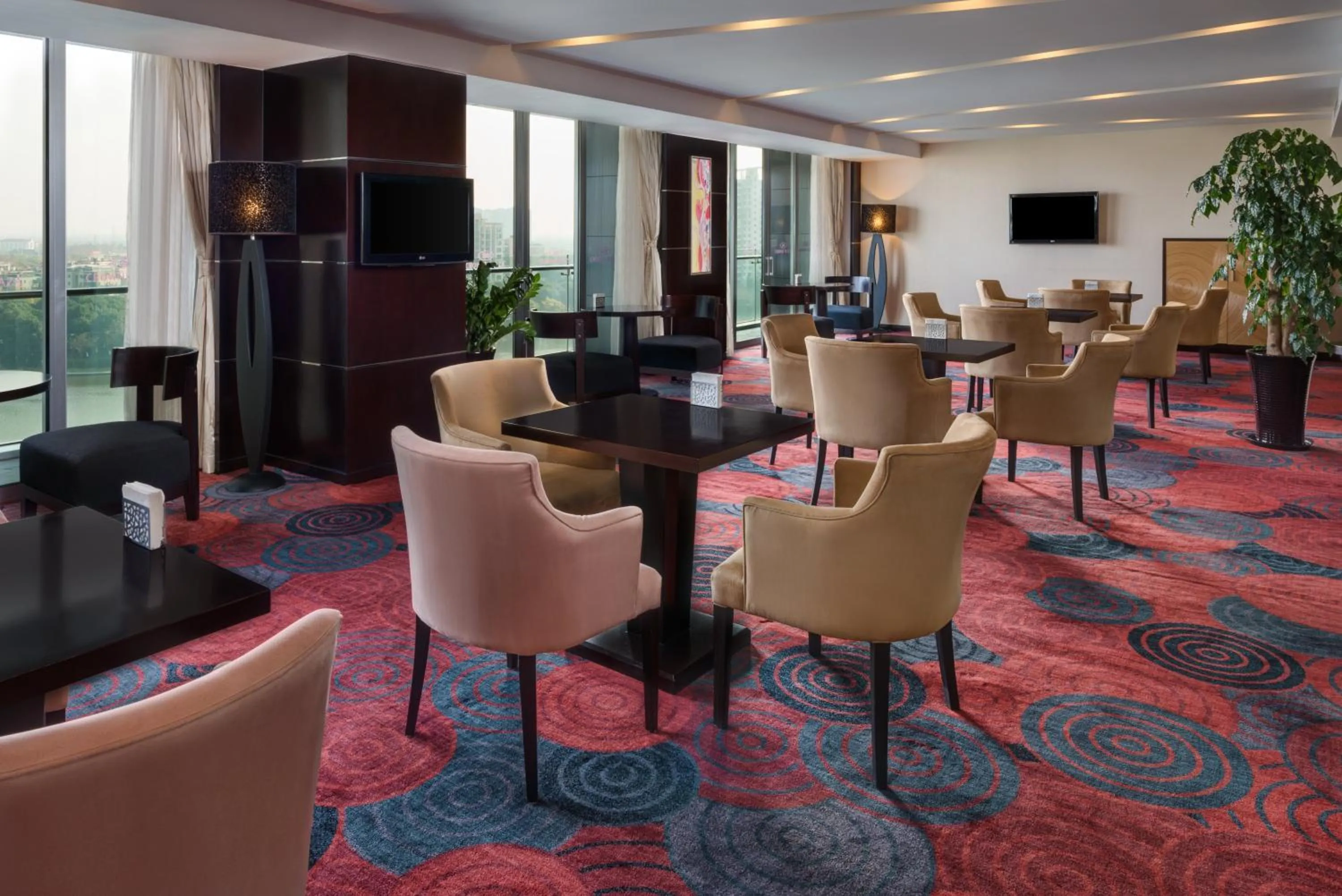 Lobby or reception in Crowne Plaza Shanghai Xiayang Lake by IHG