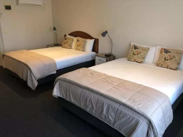 Bed in Ashmont Motel and Apartments