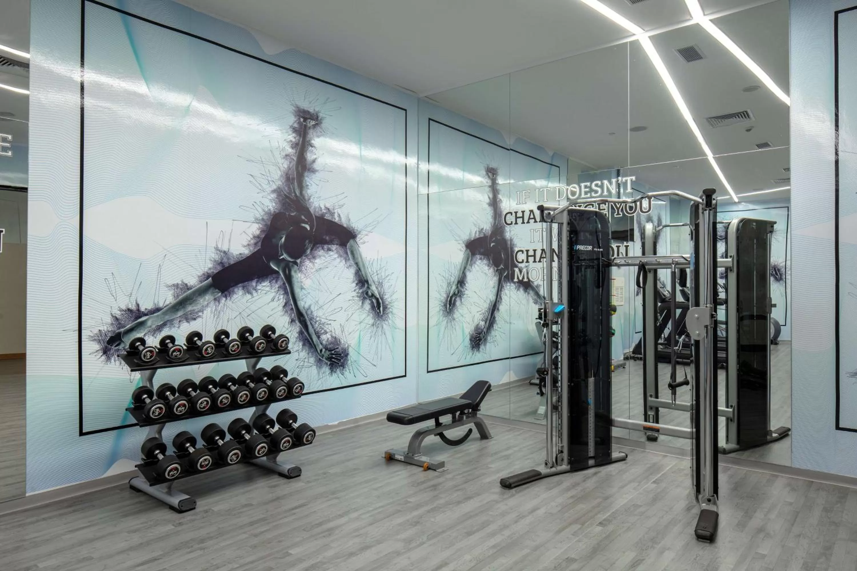 Fitness centre/facilities in Hilton Garden Inn Erzurum