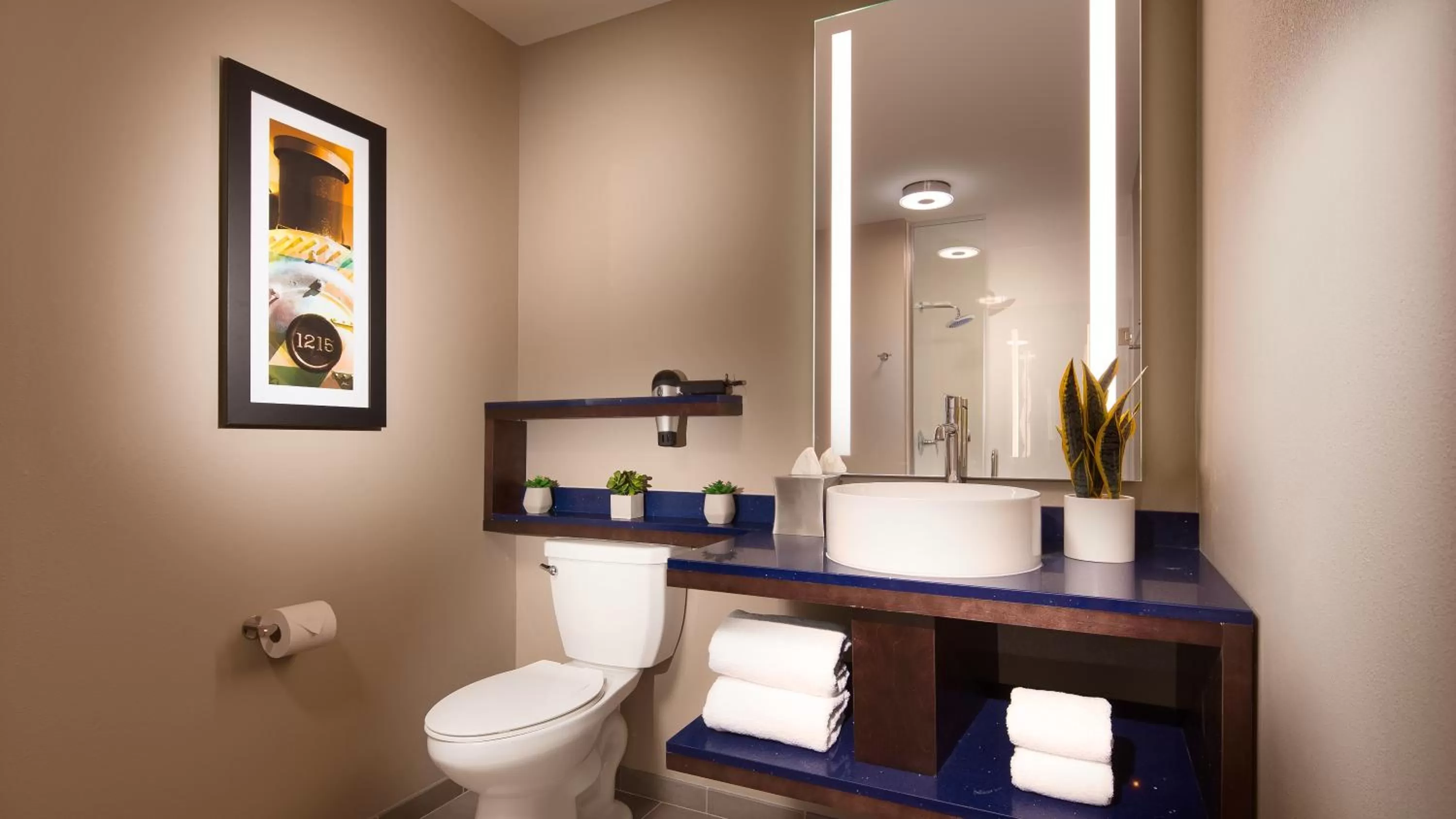 Bathroom in GLo Best Western Nashville Airport