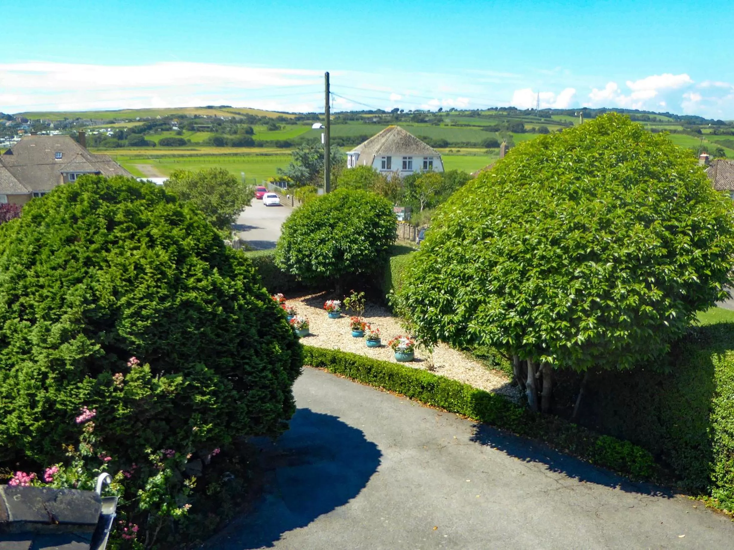 View (from property/room), Bird's-eye View in Eypeleaze B&B