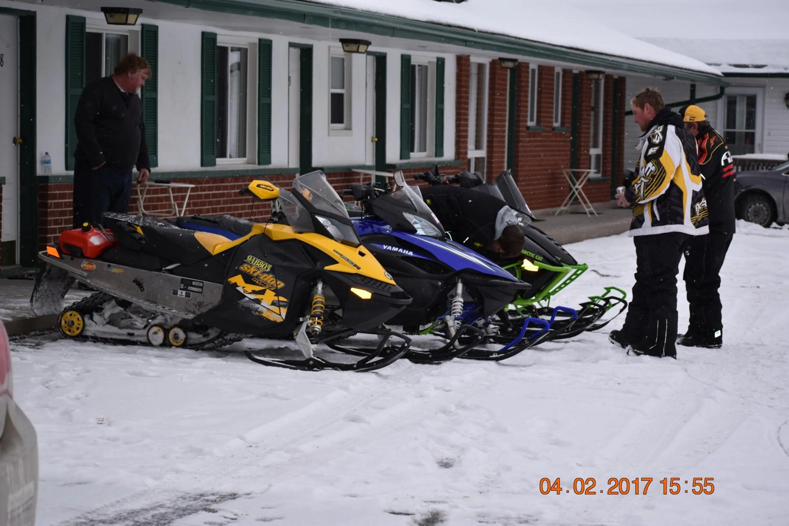 Winter in Time Travellers Motel
