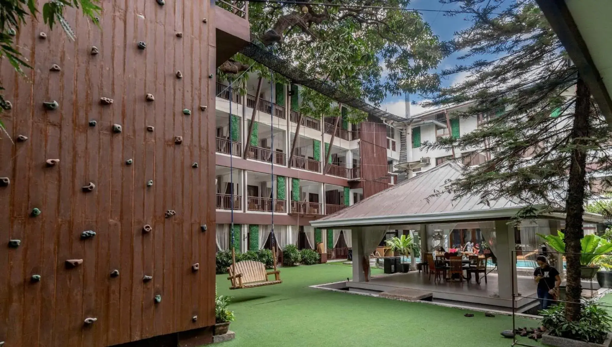 Balcony/Terrace in Selah Garden Hotel Manila Balcony/Terrace in Selah Garden Hotel Manila