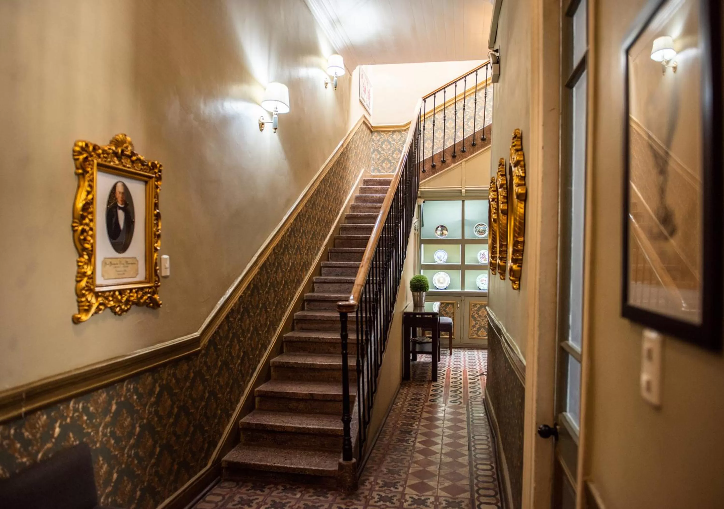 Lobby or reception in Hotel Casa Zañartu