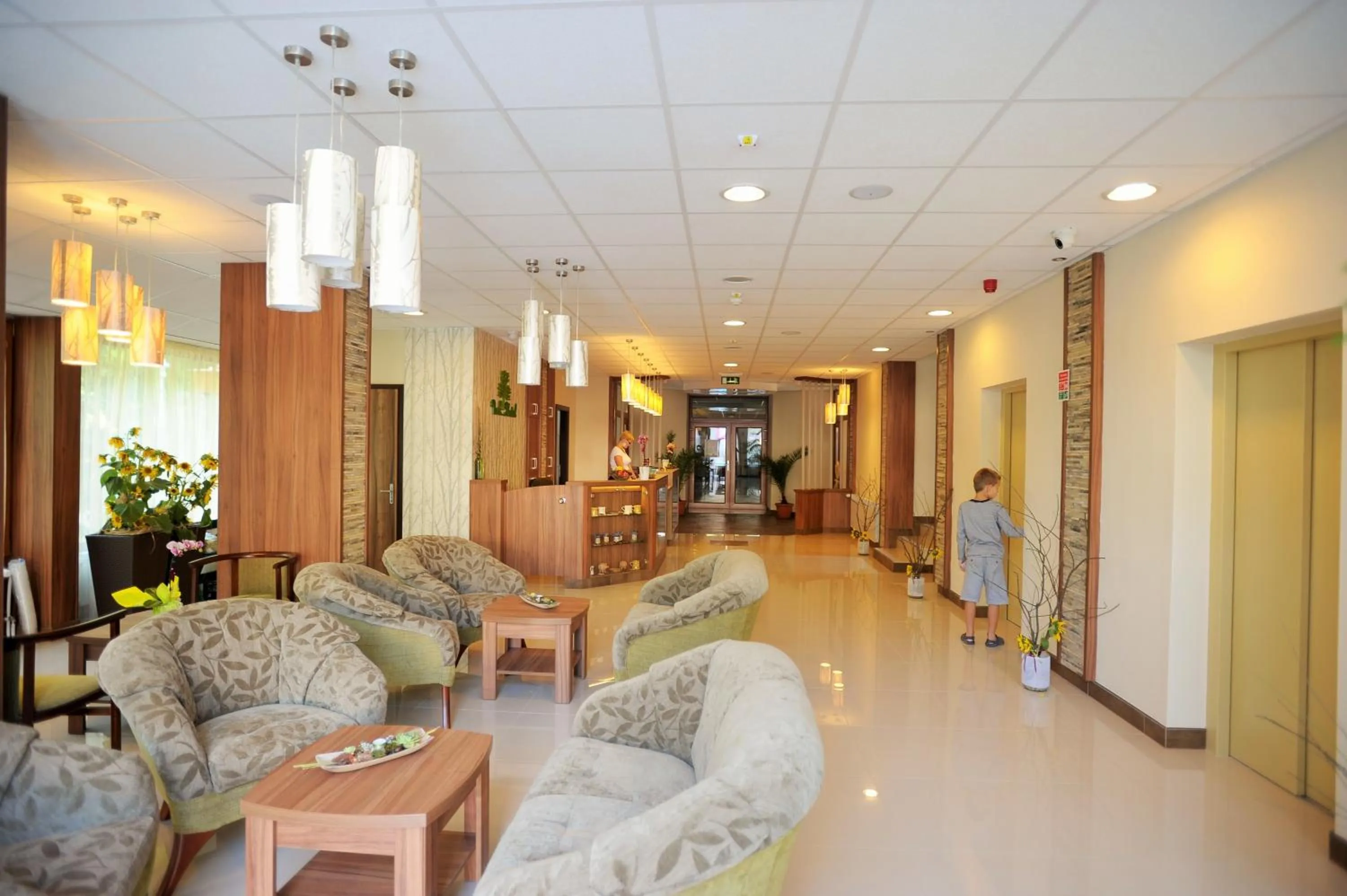 Lobby or reception in Park Hotel Gyula
