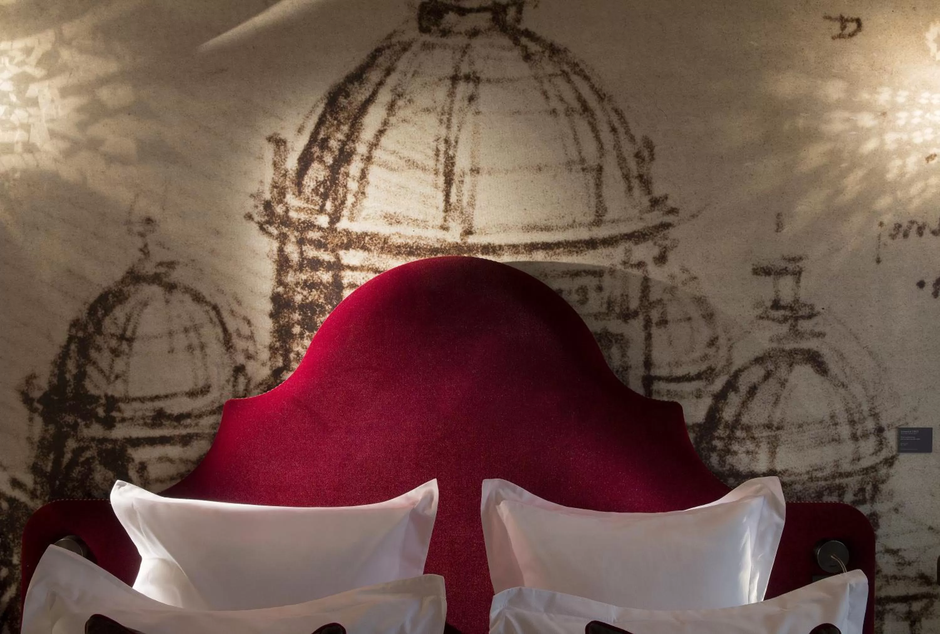Decorative detail in Hôtel Da Vinci & Spa