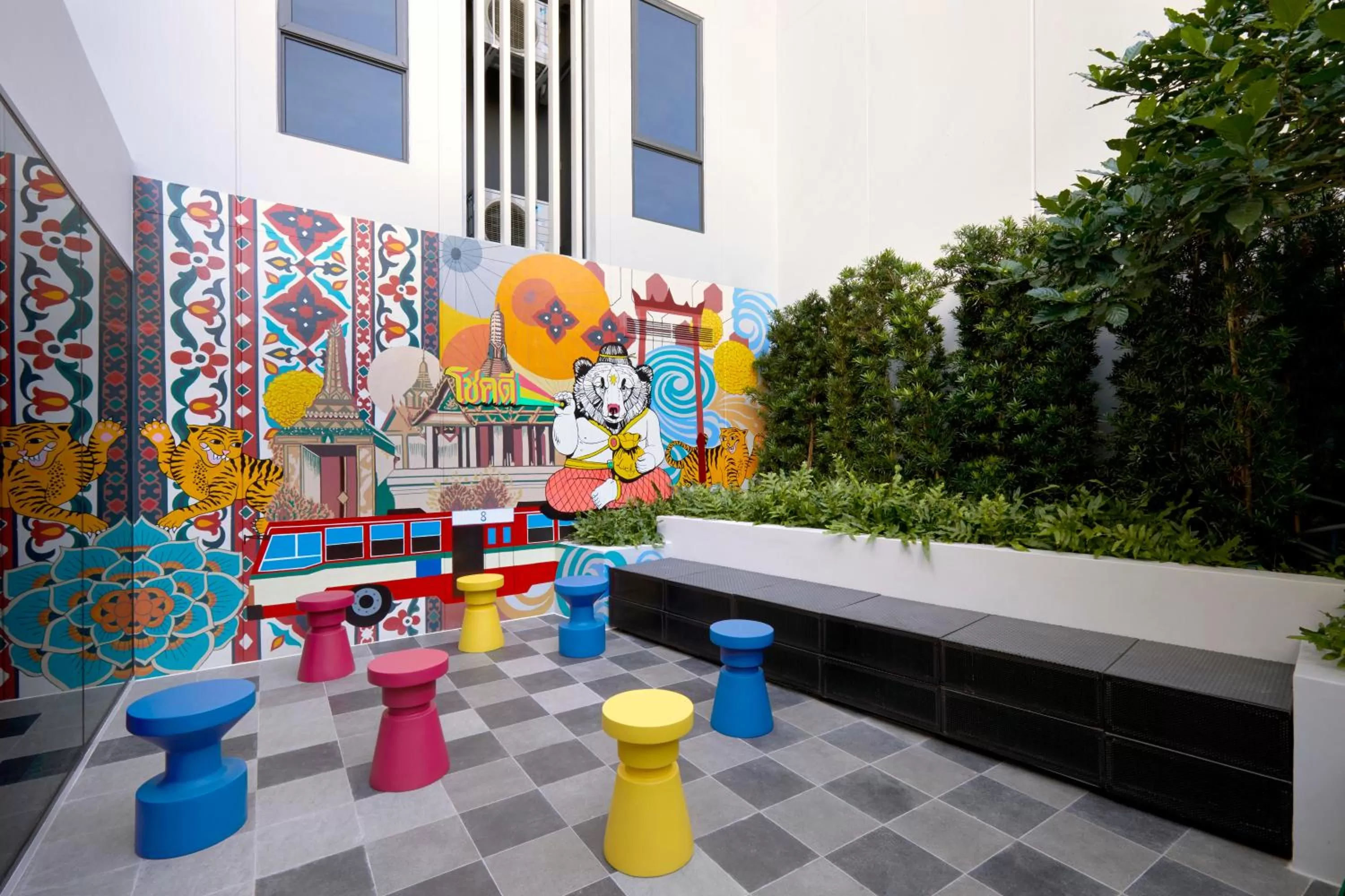 Area and facilities in lyf Sukhumvit 8 Bangkok