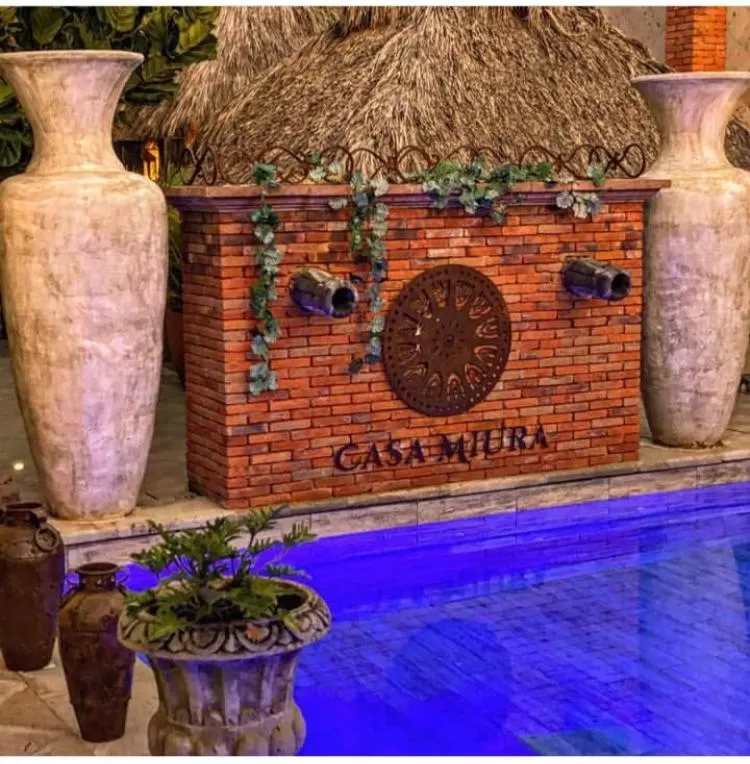 Pool view in Casa Miura Hotel Boutique