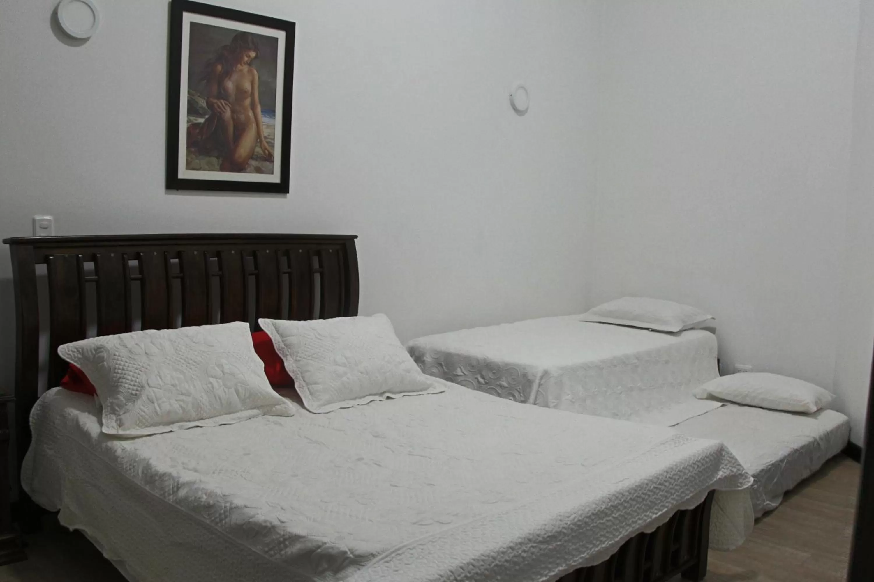 Bed in Hospedaje Solymar Sarie Bay