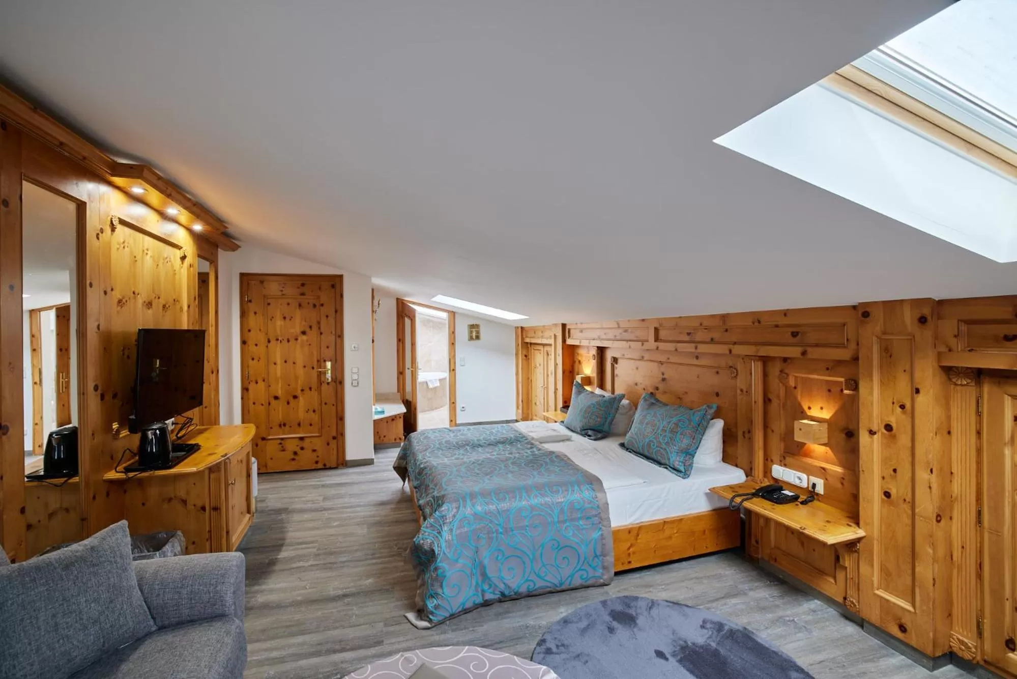 Seating area in Atlas Posthotel