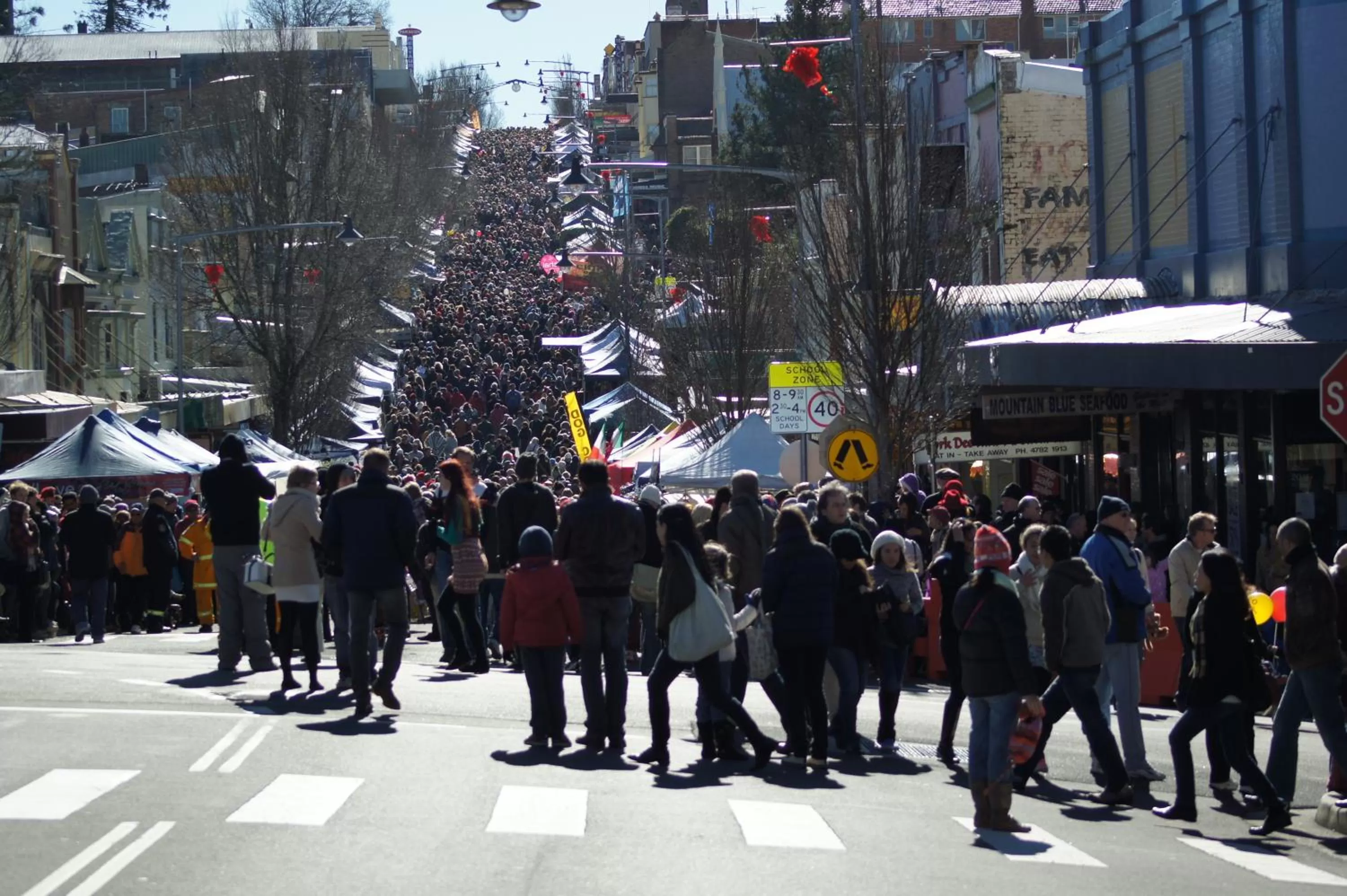 Restaurant/places to eat in Blue Mountains Heritage Motel