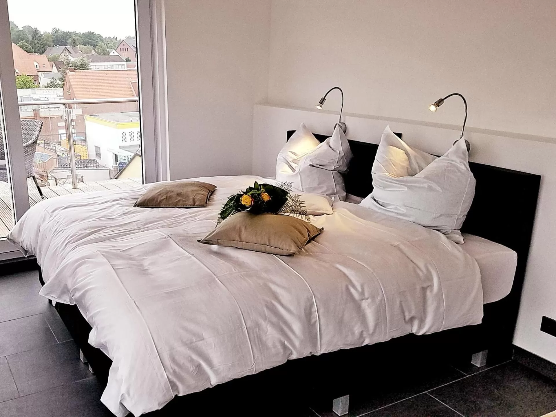 Bed in Hotel Walsroder Hof