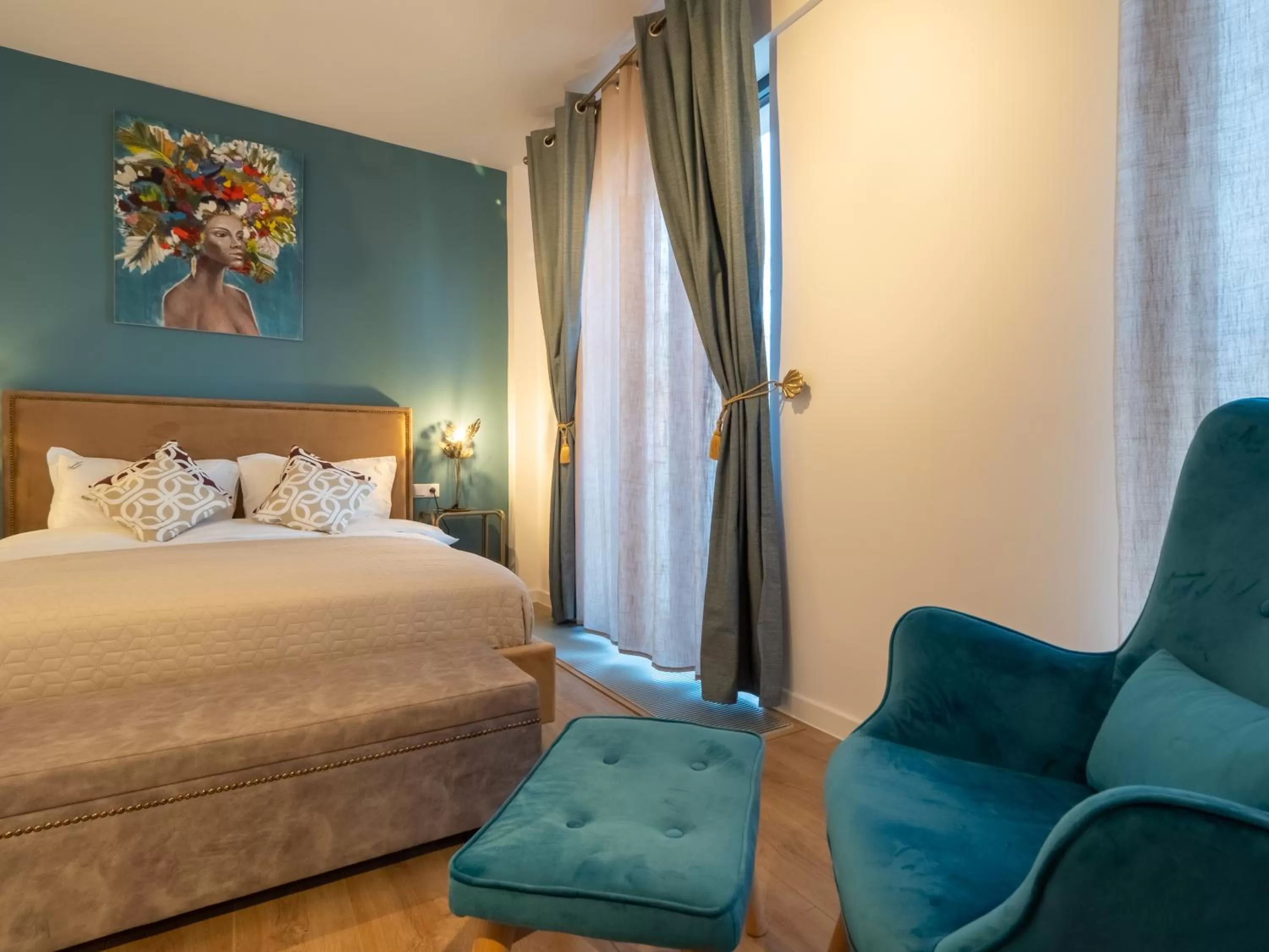 Bed in Signature Aparthotel - Boutique