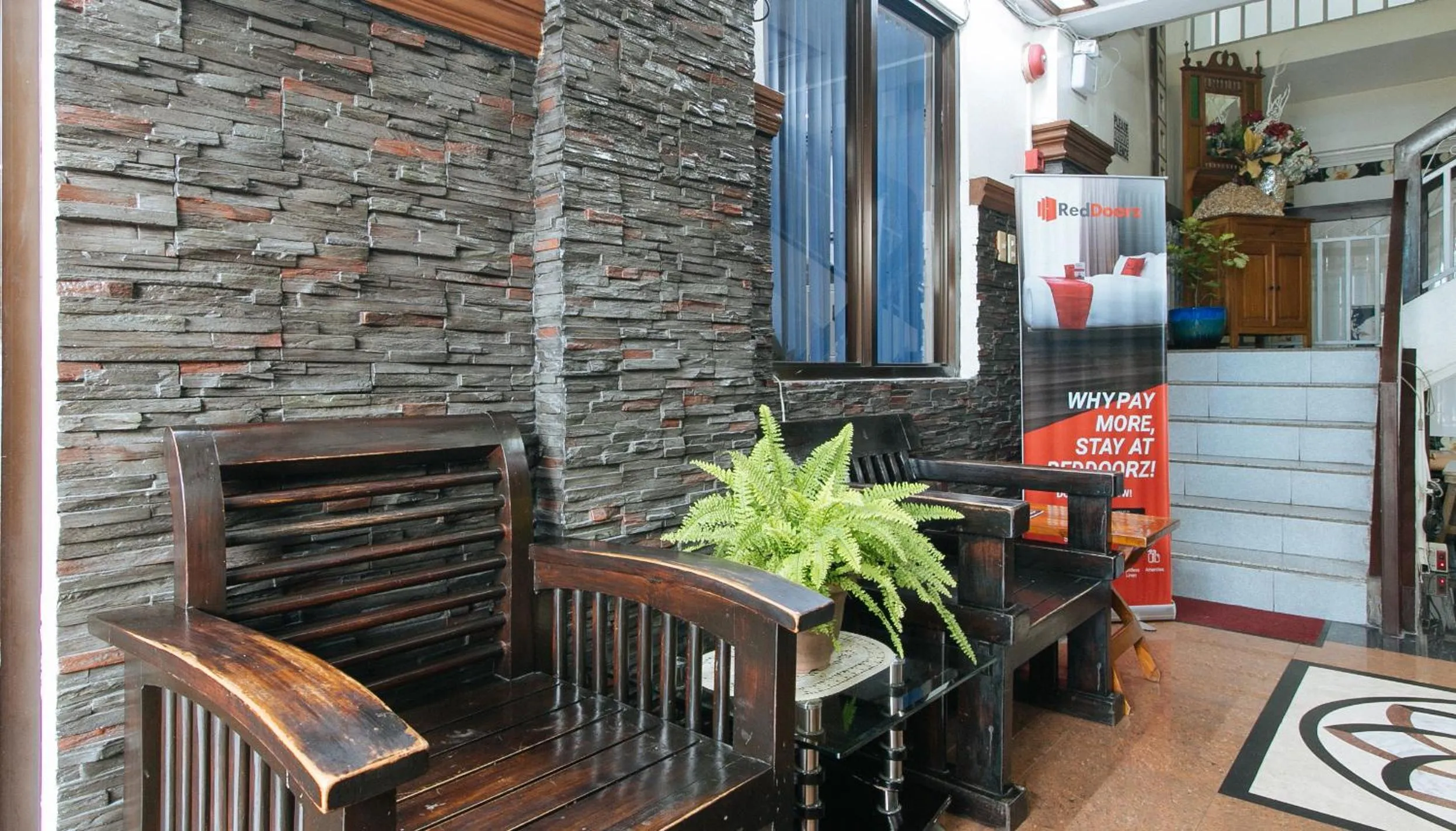 Seating area in L Mansion 2 Palanan Makati City