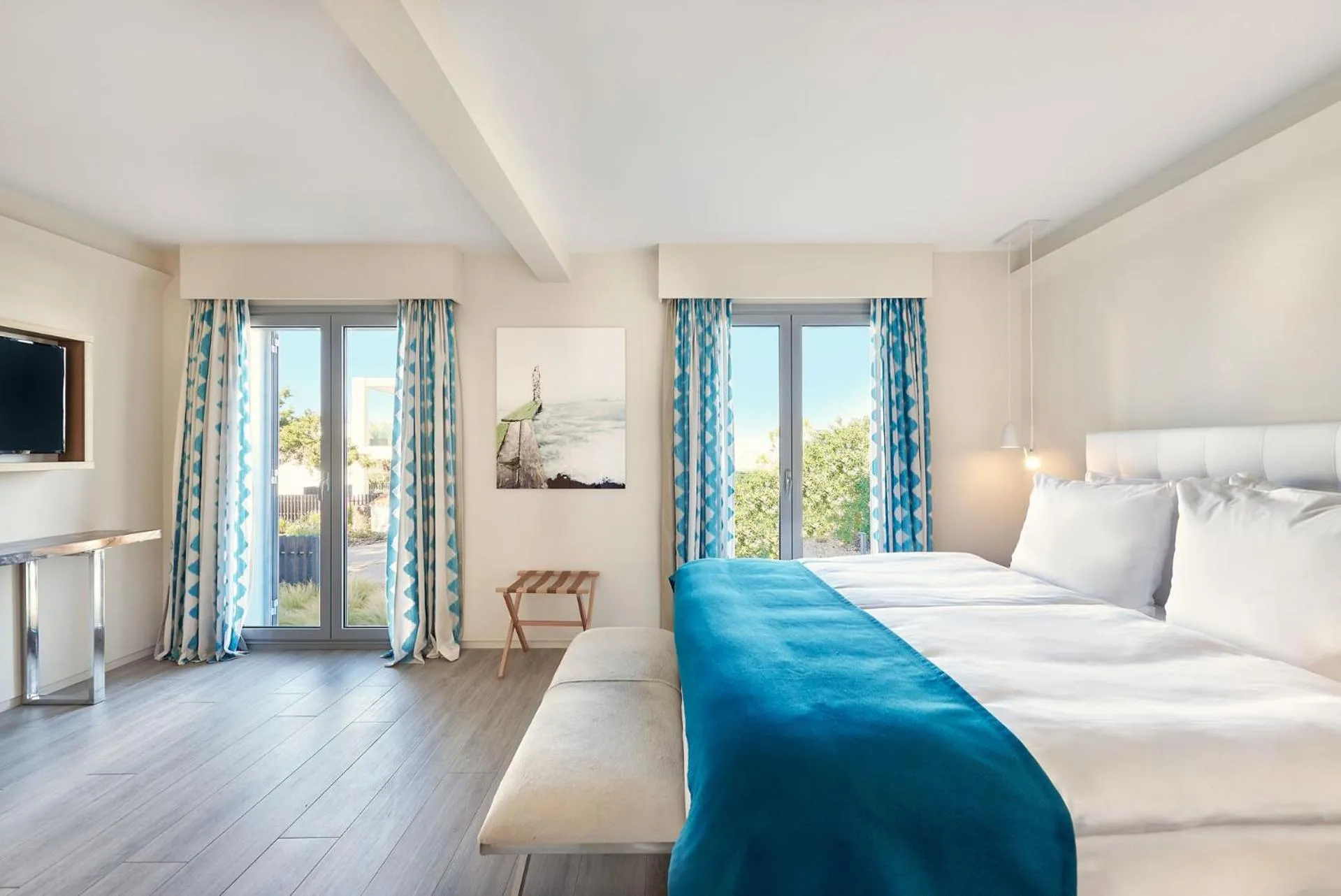 Bedroom, Bed in 7Pines Resort Ibiza, part of Destination by Hyatt