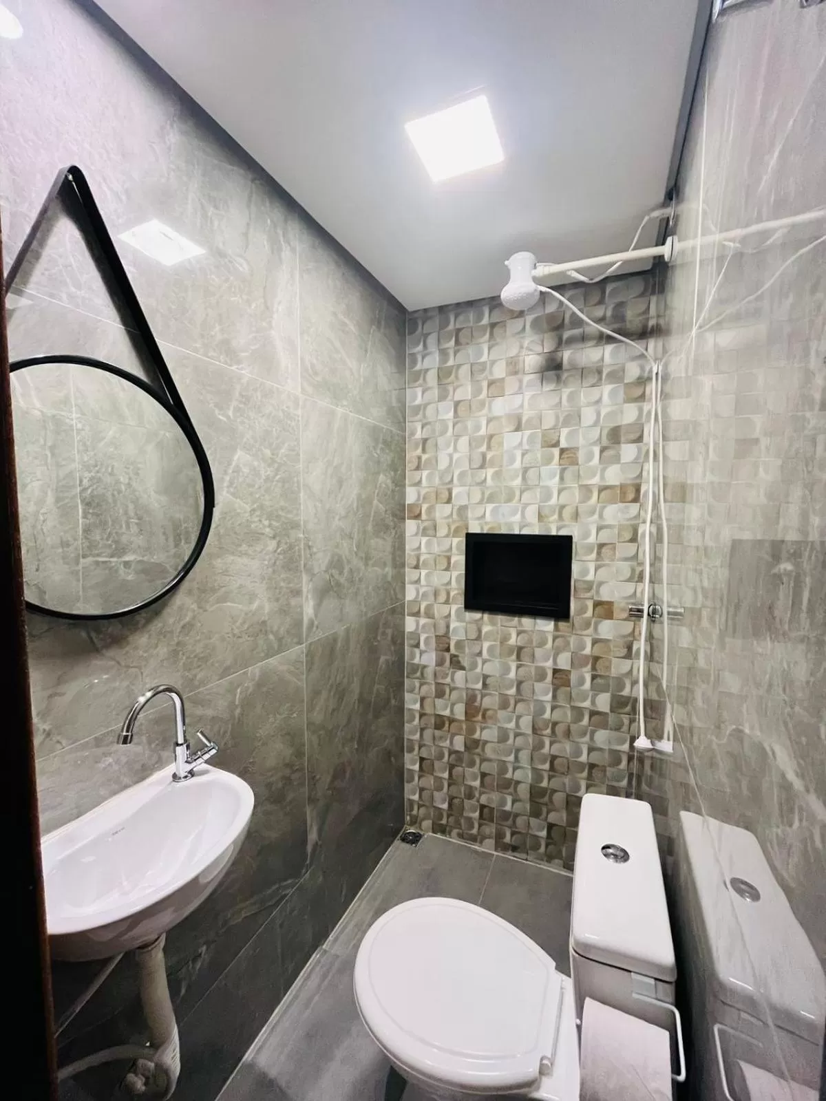 Bathroom in Riacho Hotel