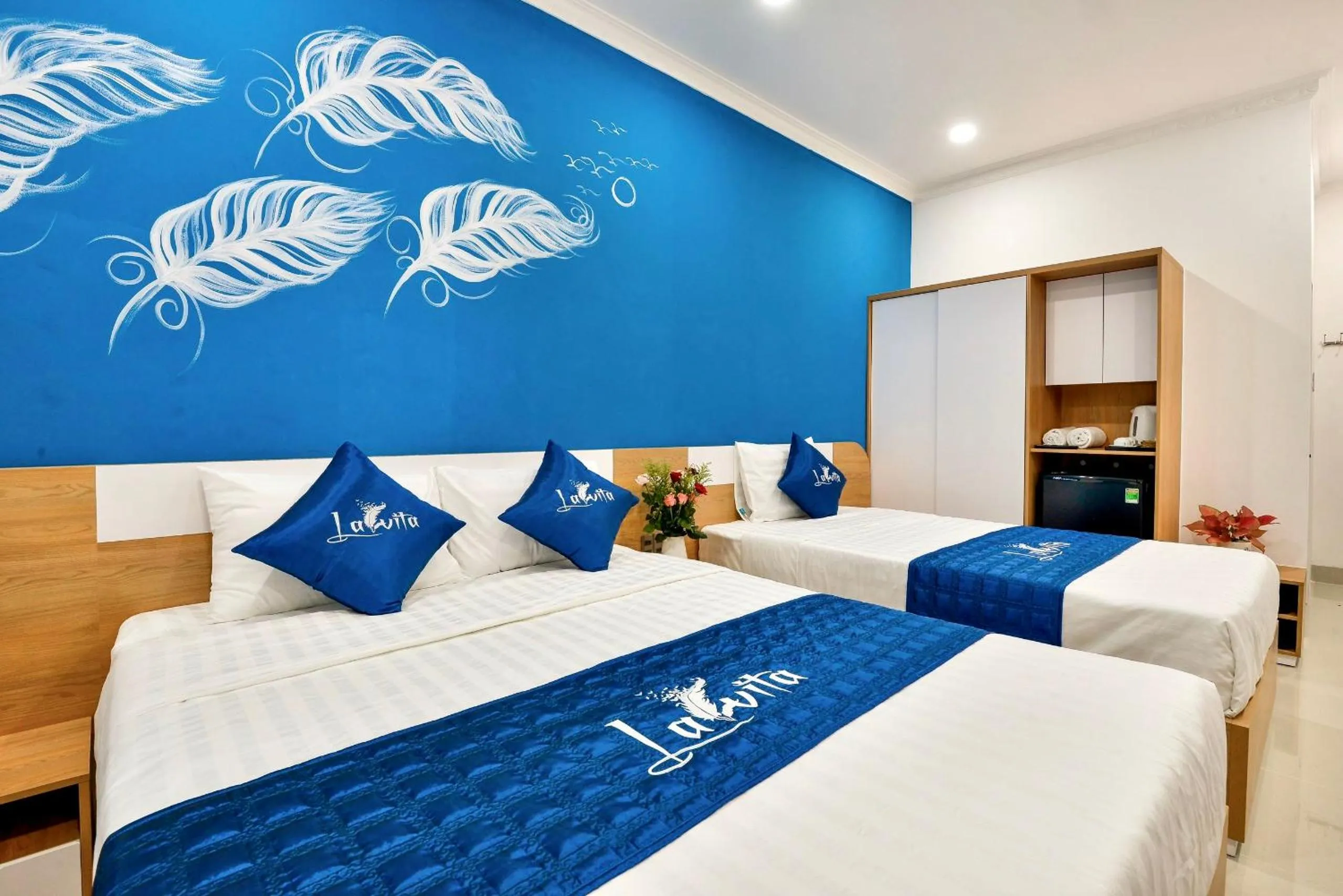 Bed in La Vita Hotel