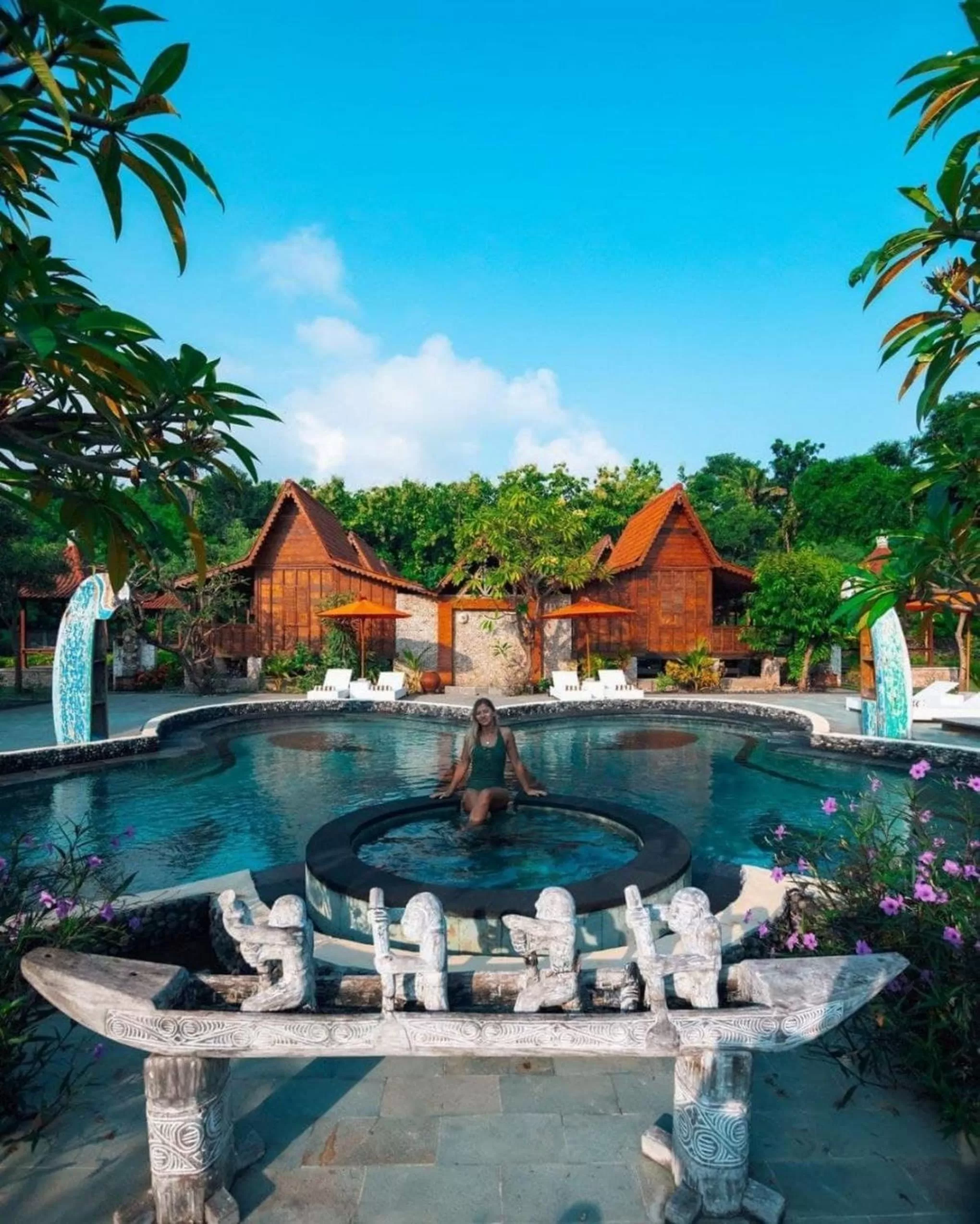 Property building in Jukung Cottage