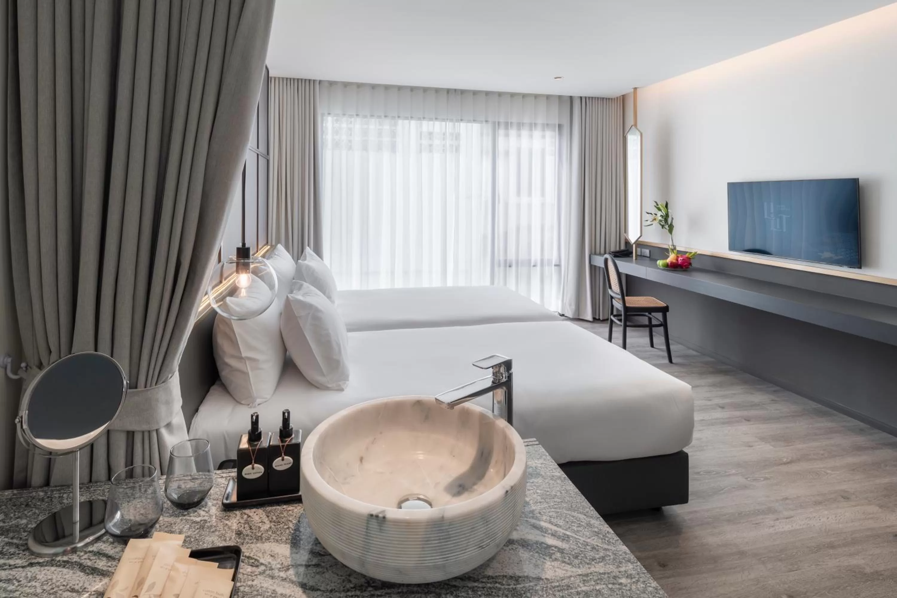 Bed in Lilit Bang Lumphu Hotel