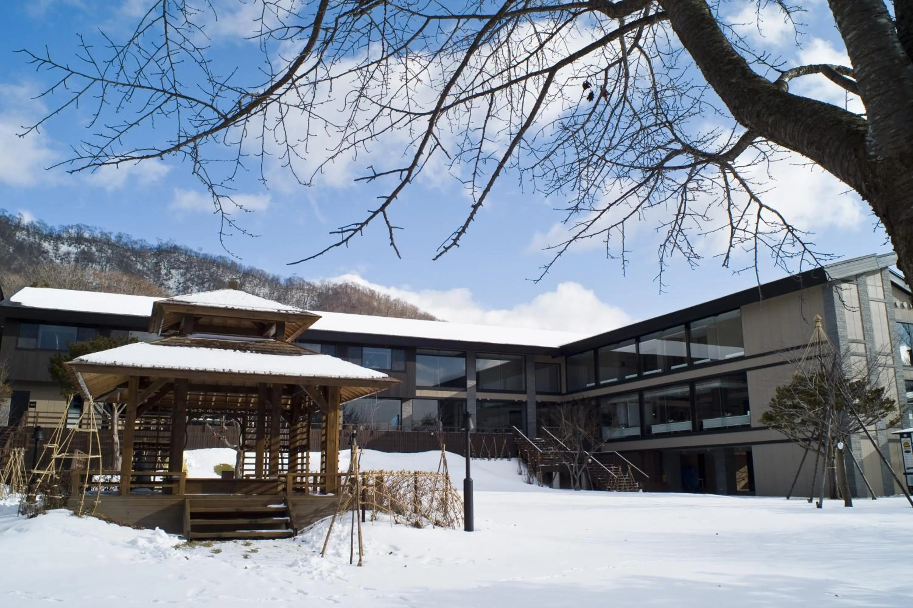 Property building in Lake Shikotsu Tsuruga Resort Spa Mizu no Uta