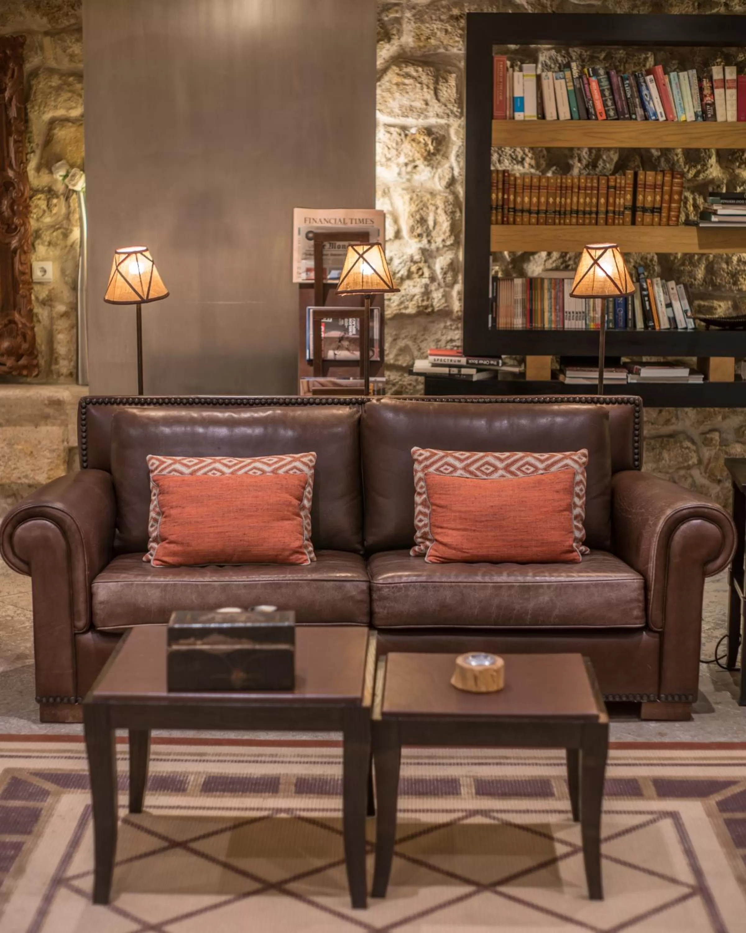 Living room in Solar do Castelo - Lisbon Heritage Collection - Alfama