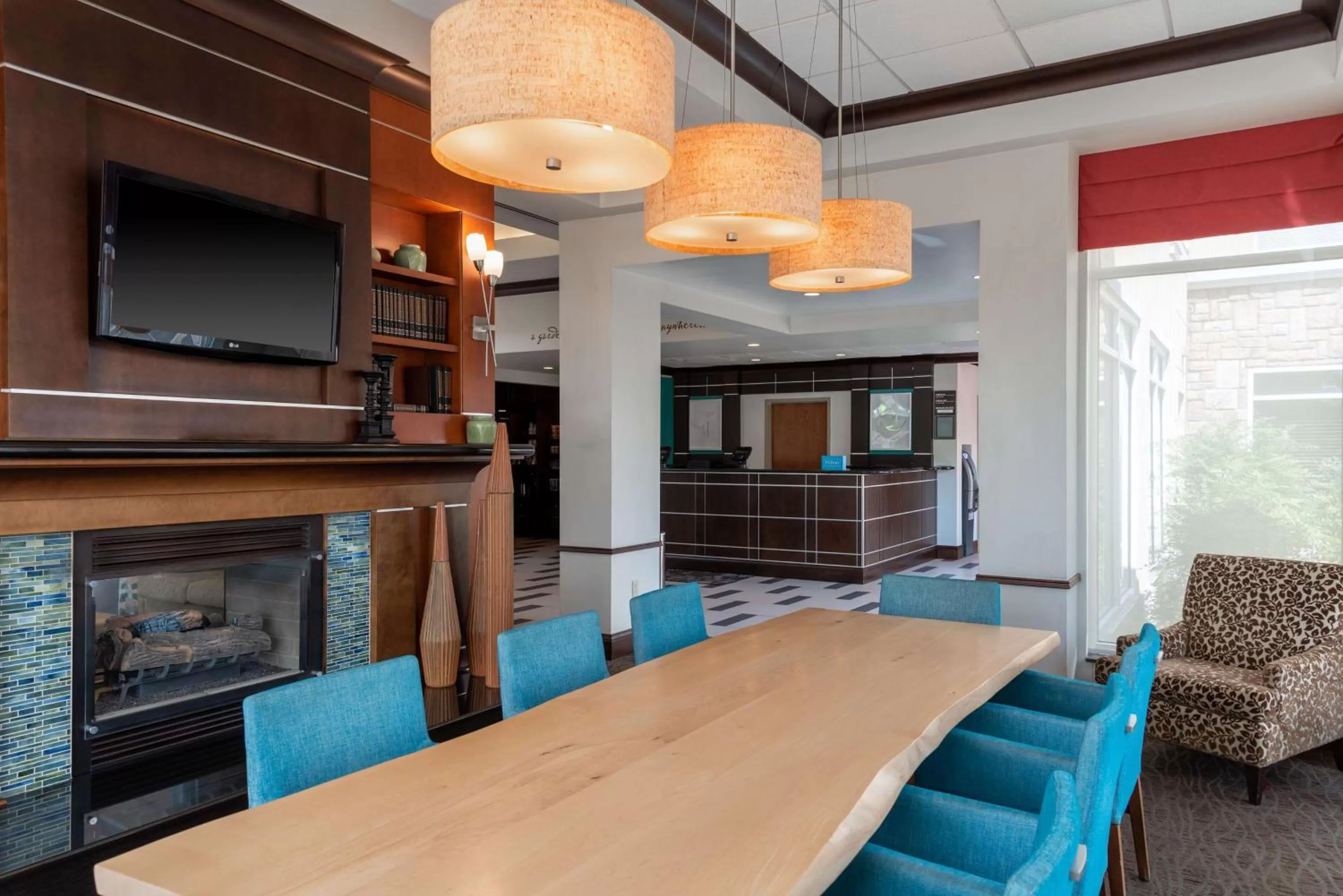 Lobby or reception in Hilton Garden Inn North Little Rock