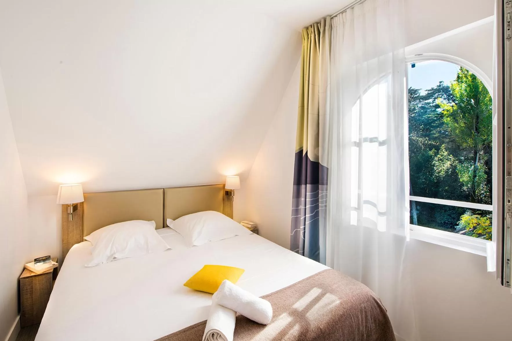 Bed in Villa Bettina