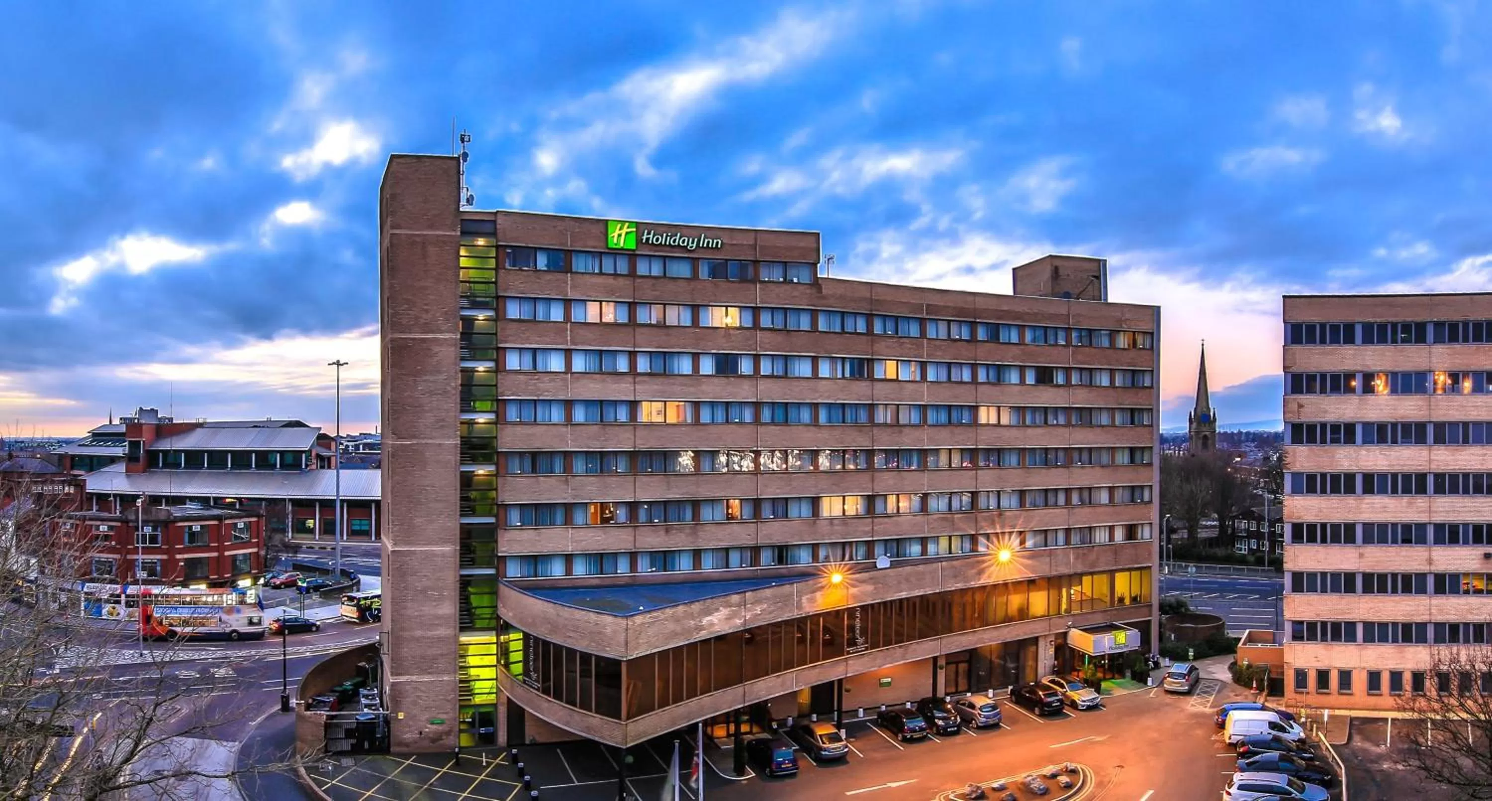 Property building in Holiday Inn Preston by IHG