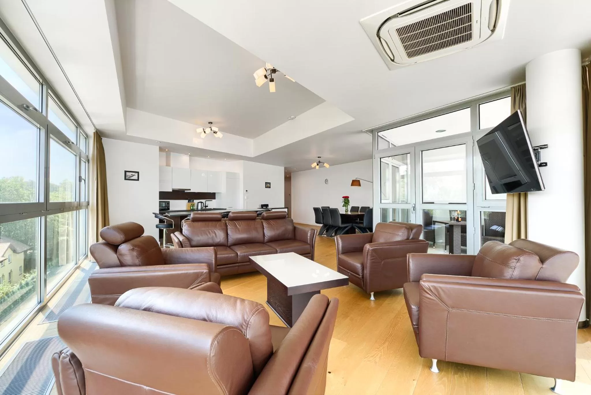 Communal lounge/ TV room, Seating Area in Dune Resort Mielno - A