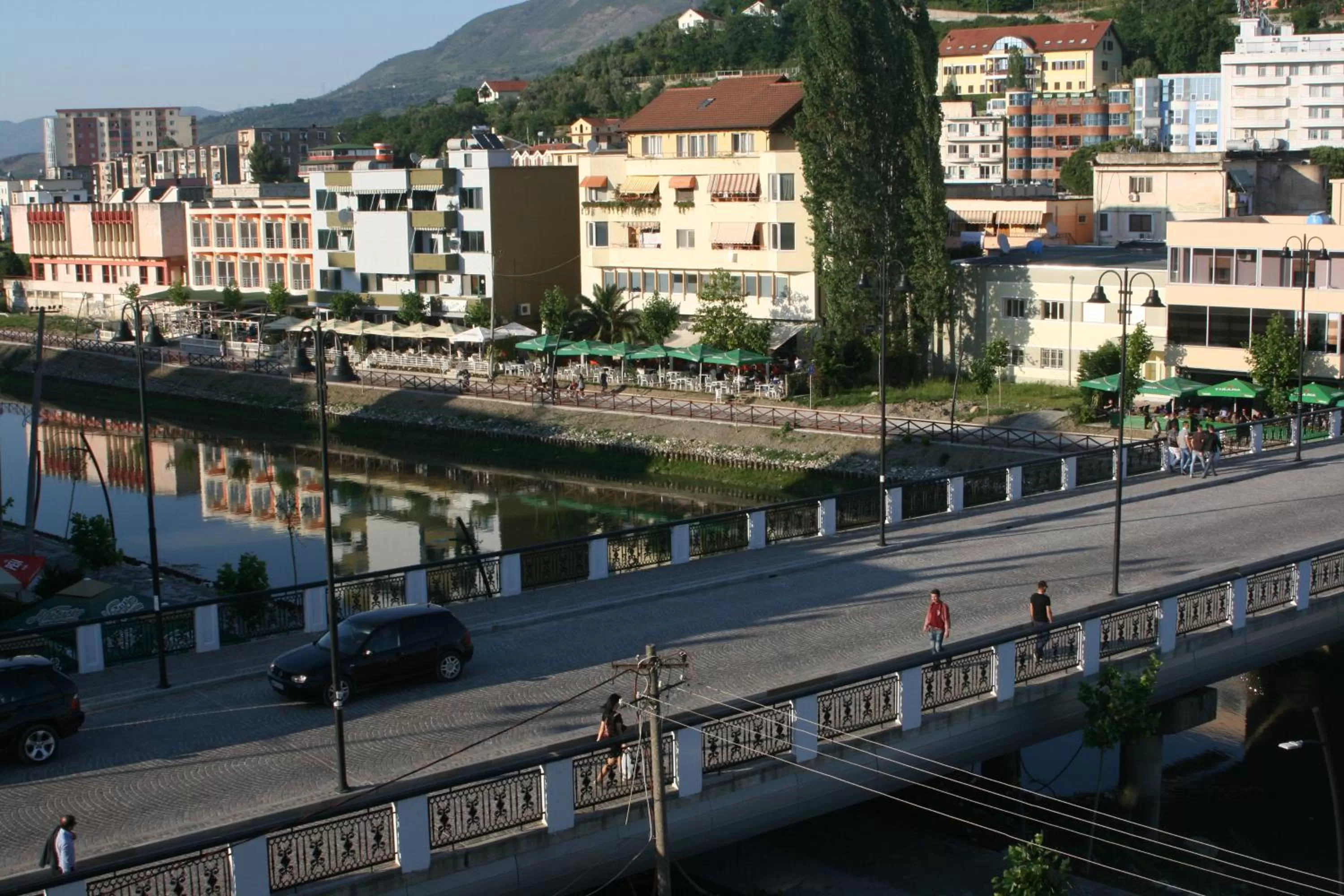 River view, Balcony/Terrace in Hotel Siklad