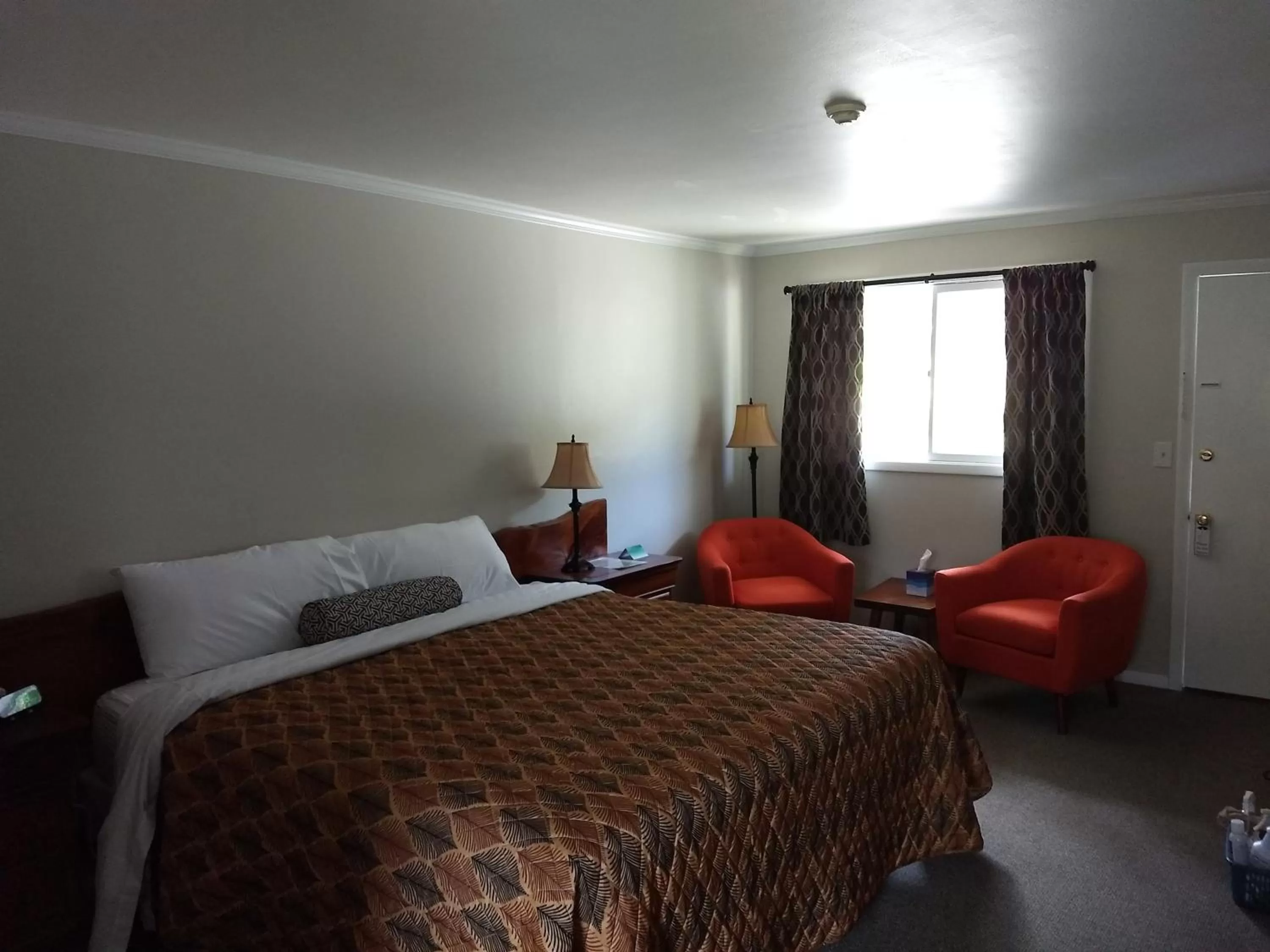 Bed in The Lodge at West River