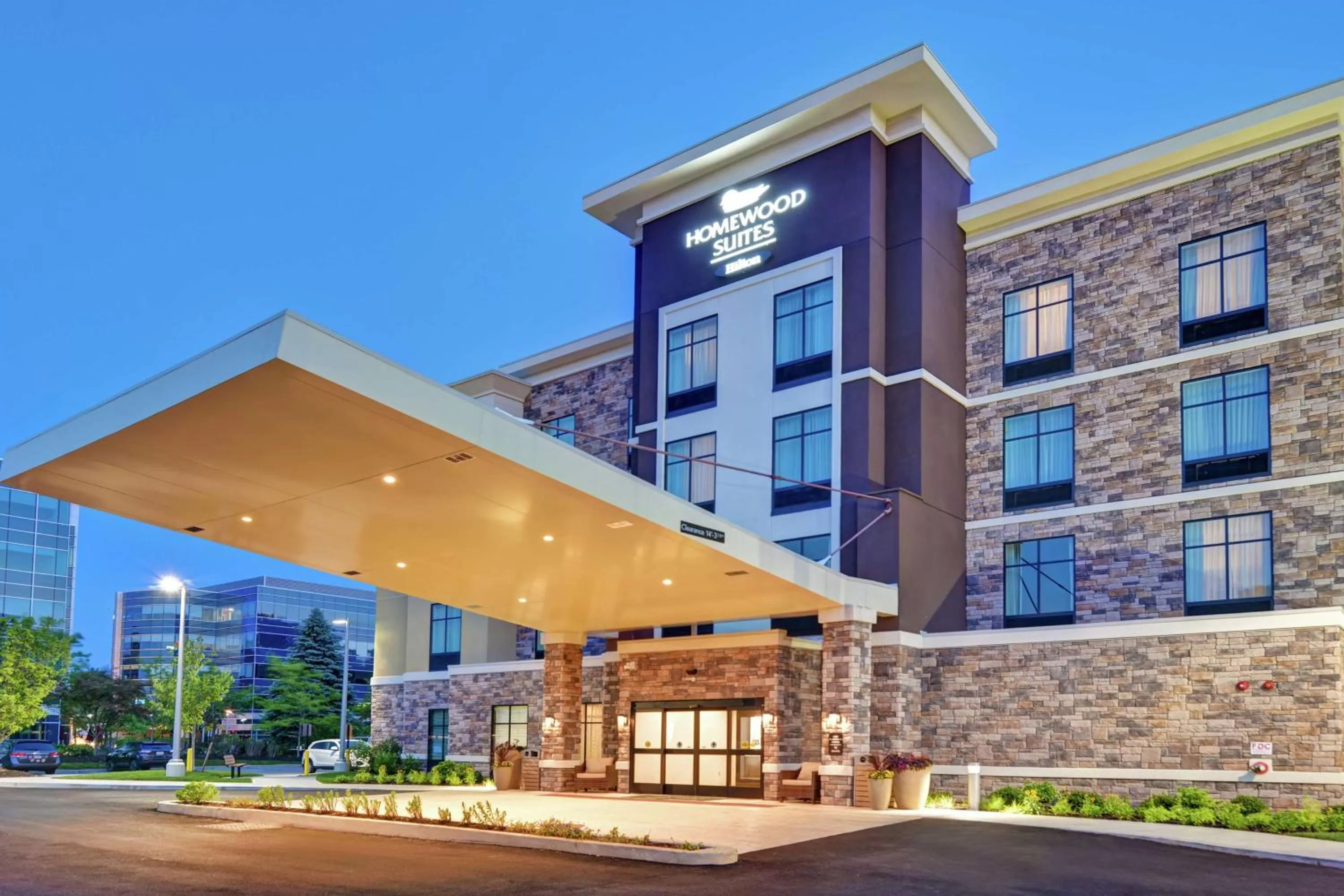 Property building in Homewood Suites By Hilton Poughkeepsie