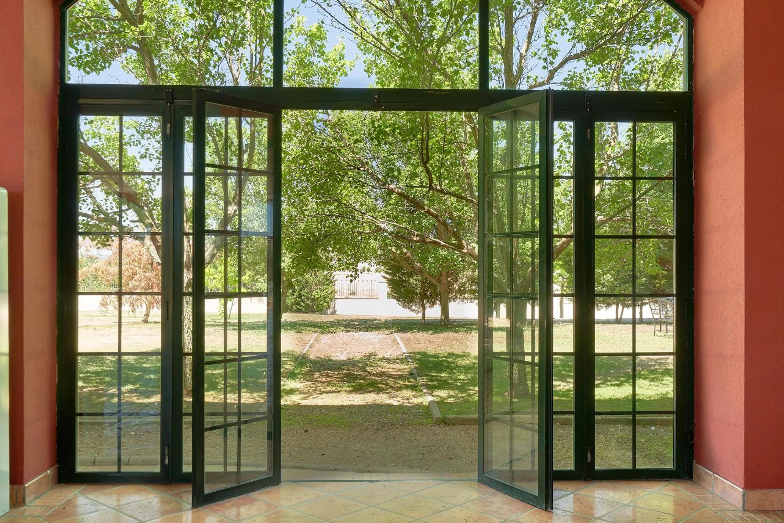 Garden view in Hotel Fontecruz Ávila