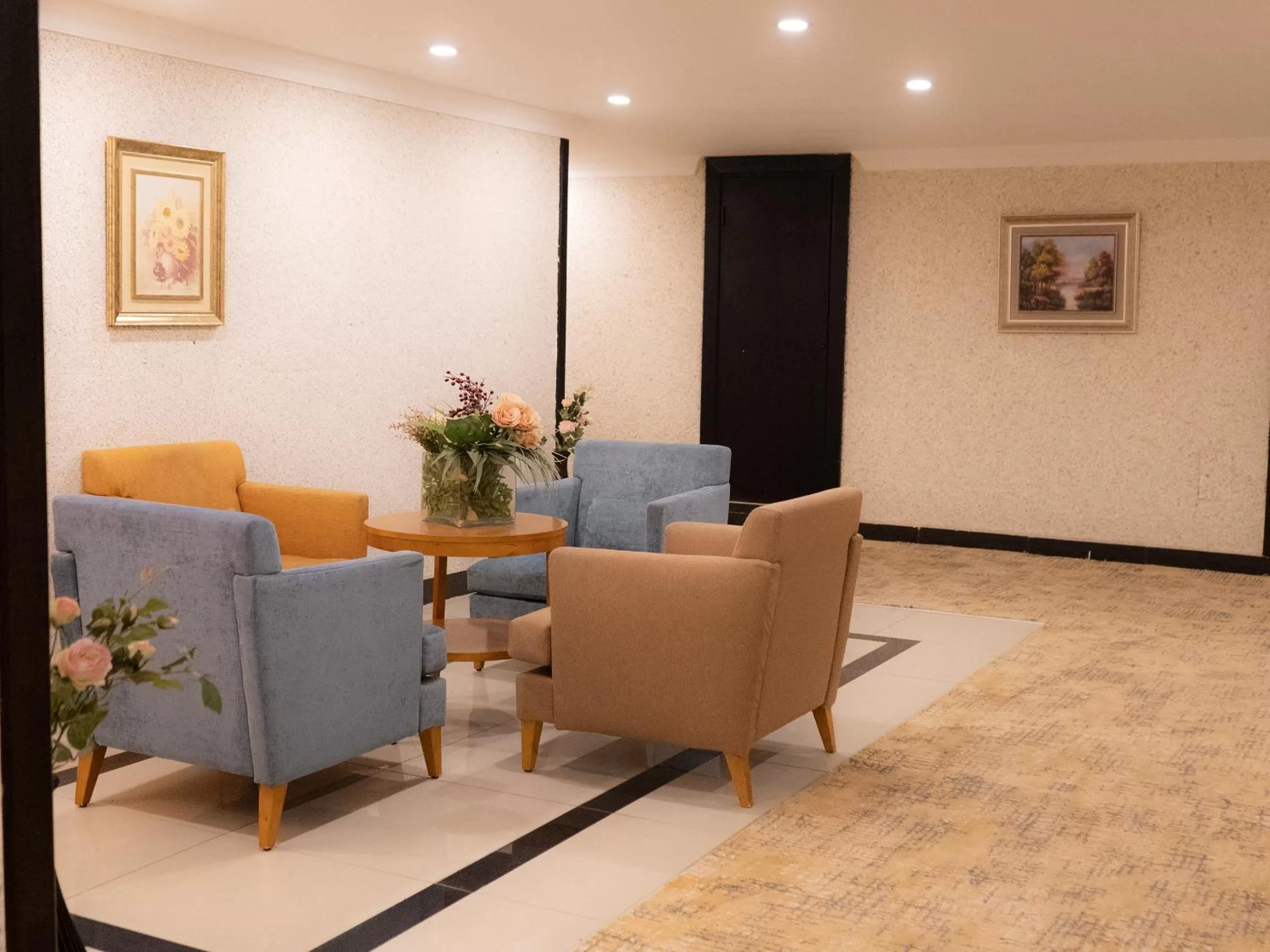 Seating Area in Arena Space Hotel