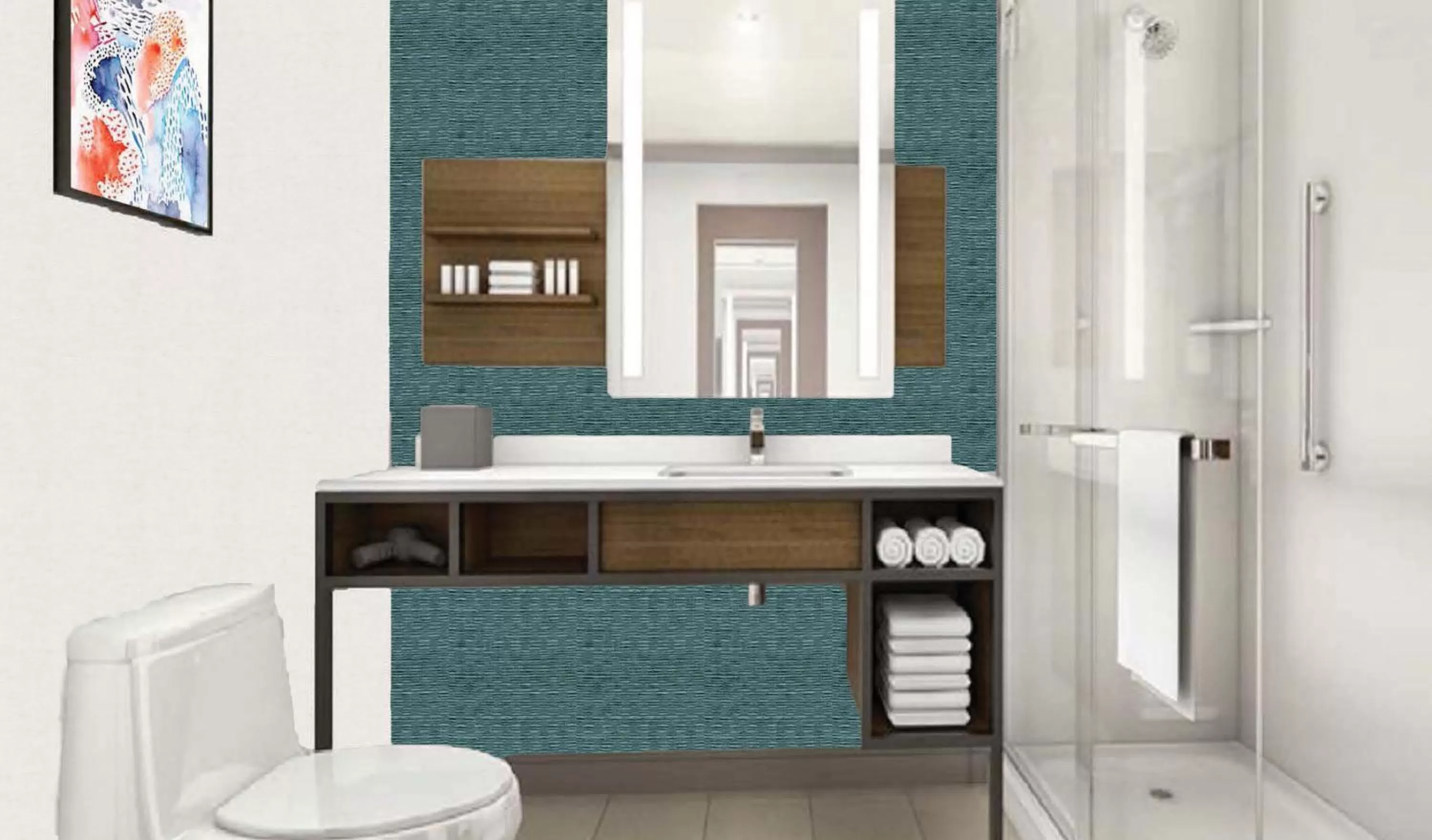 One-Bedroom Suite in Hilton Garden Inn Tewksbury Andover