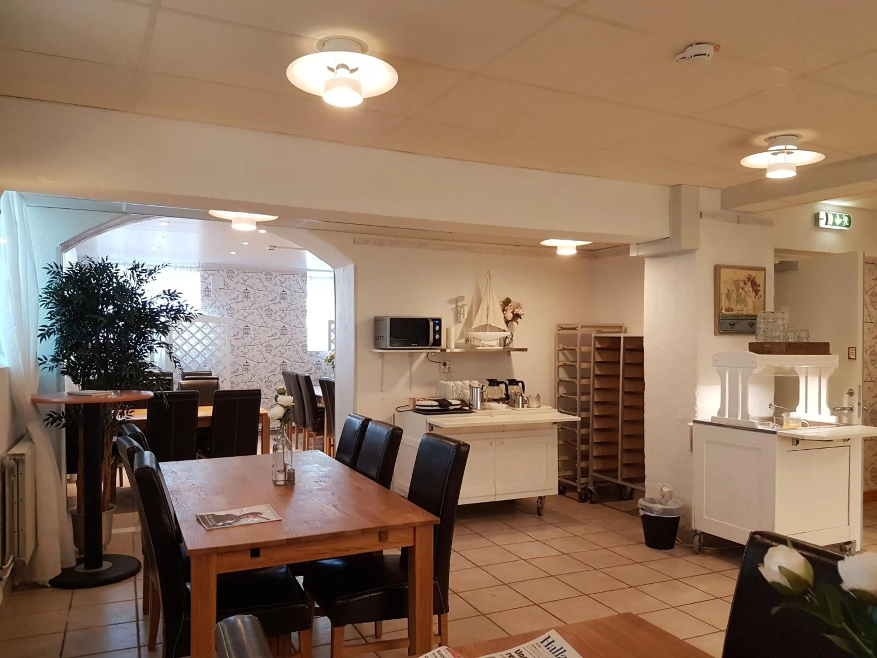 Restaurant/places to eat in Halmstad Hotell & Vandrarhem Kaptenshamn