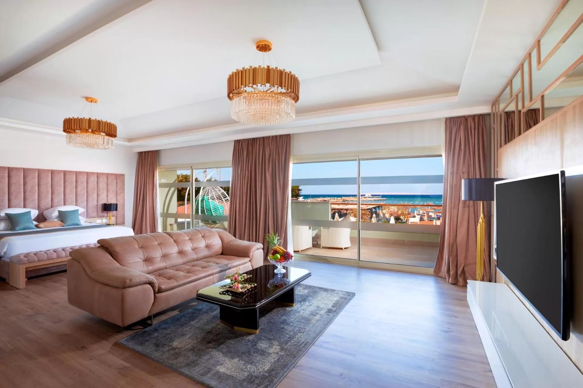 Seating area in Pickalbatros Dana Beach Resort - Aqua Park