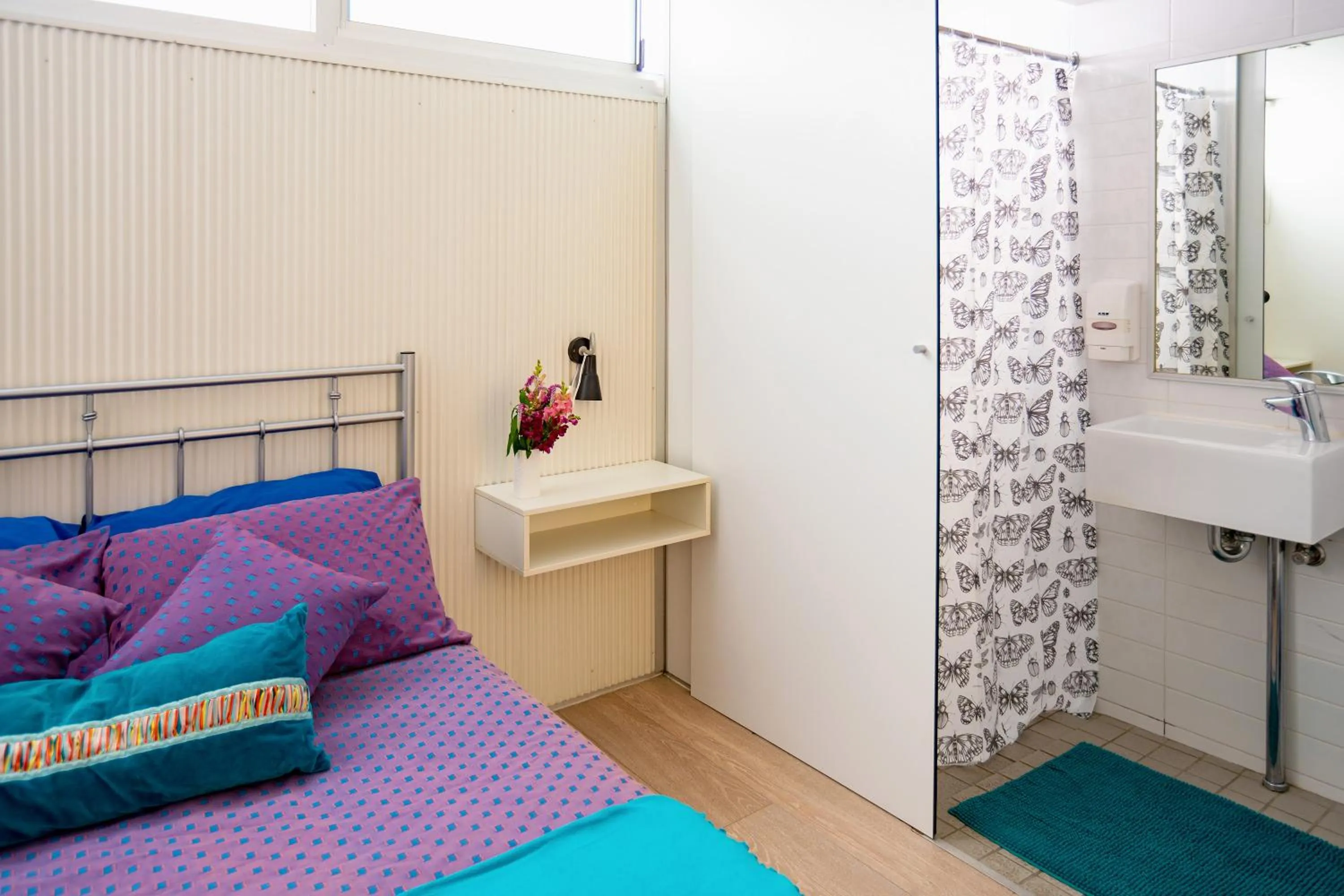 Bedroom, Bed in Original Backpackers