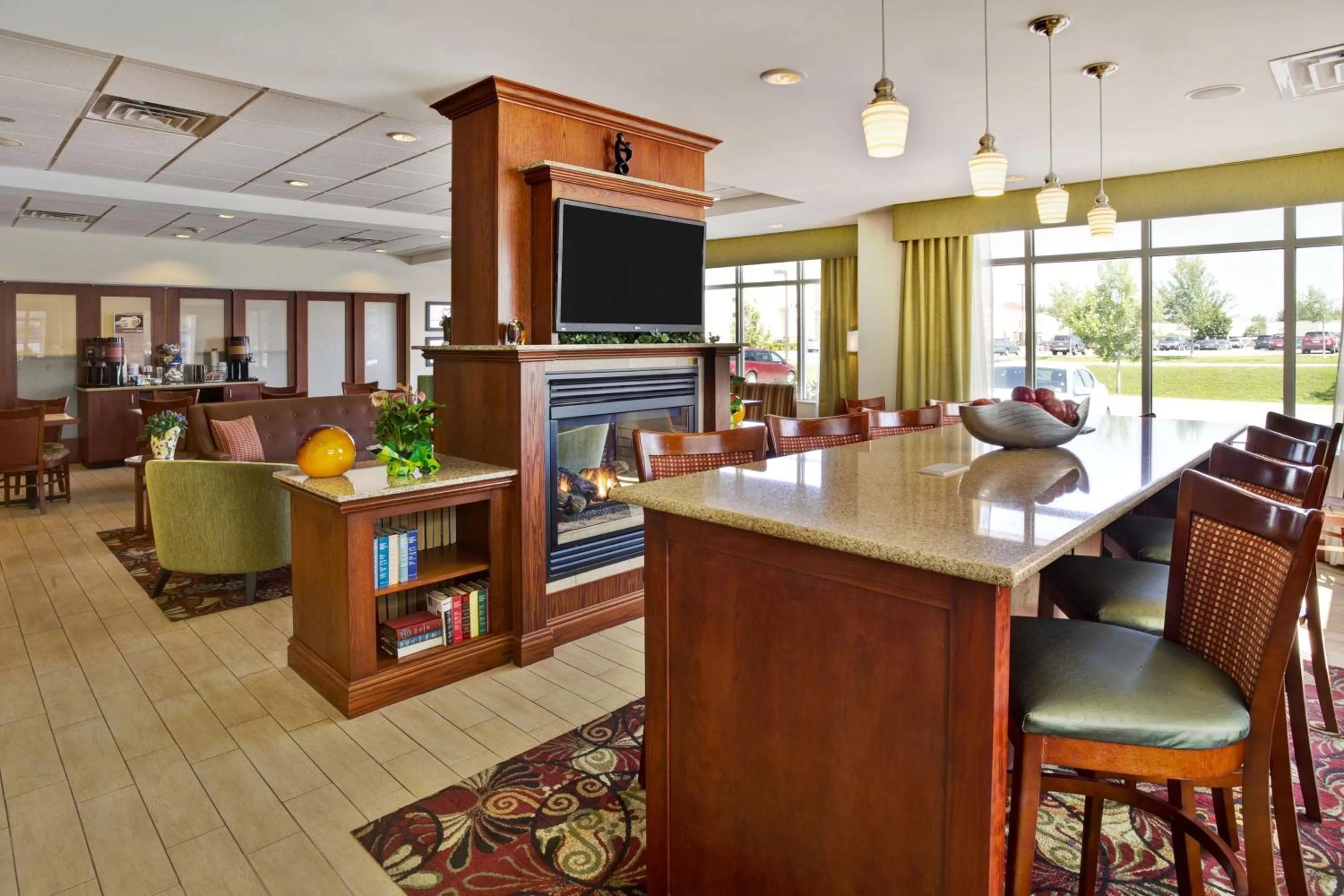 Lobby or reception in Hampton Inn Rutland/Killington