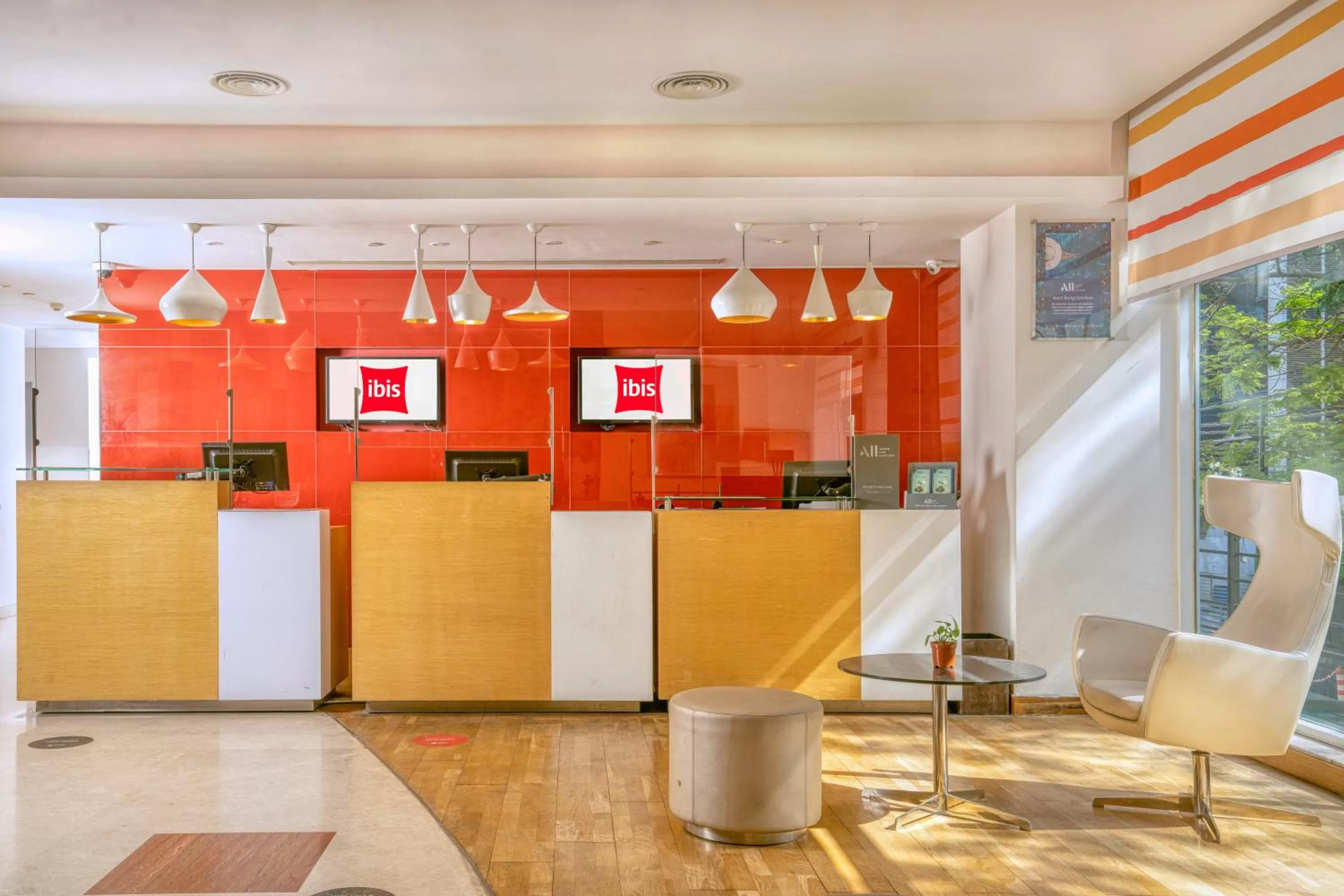 Lobby or reception in ibis Hyderabad Hitec City - An Accor Brand