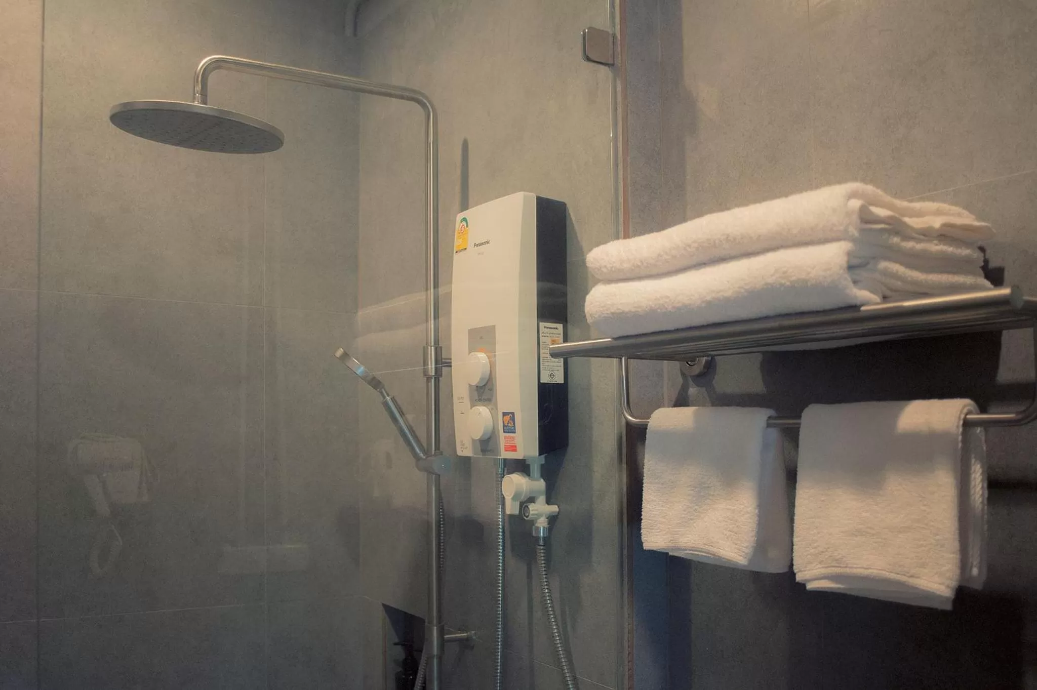 Shower in Into the town krabi