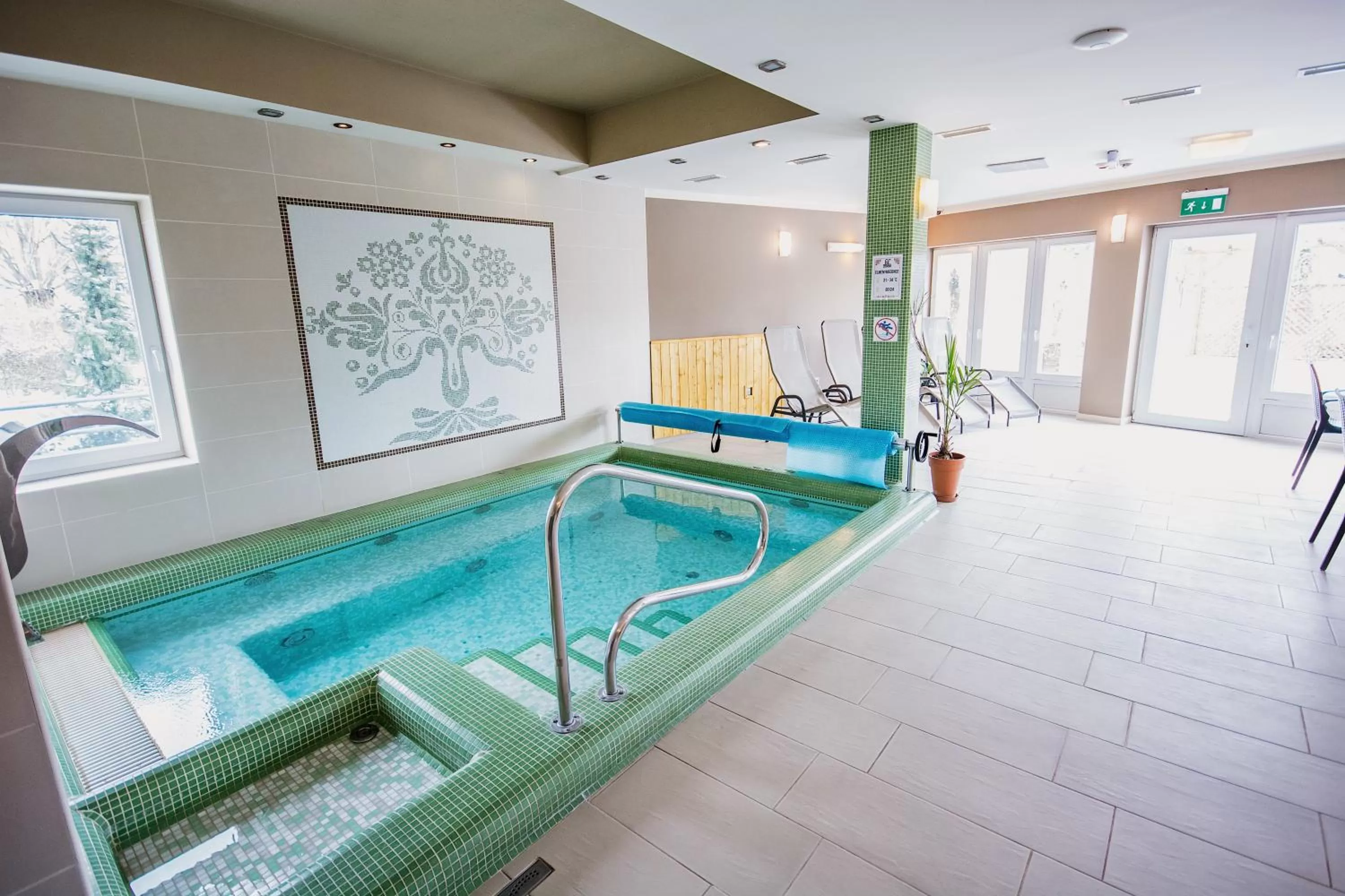 Swimming Pool in Harmónia Hotel Sárvár