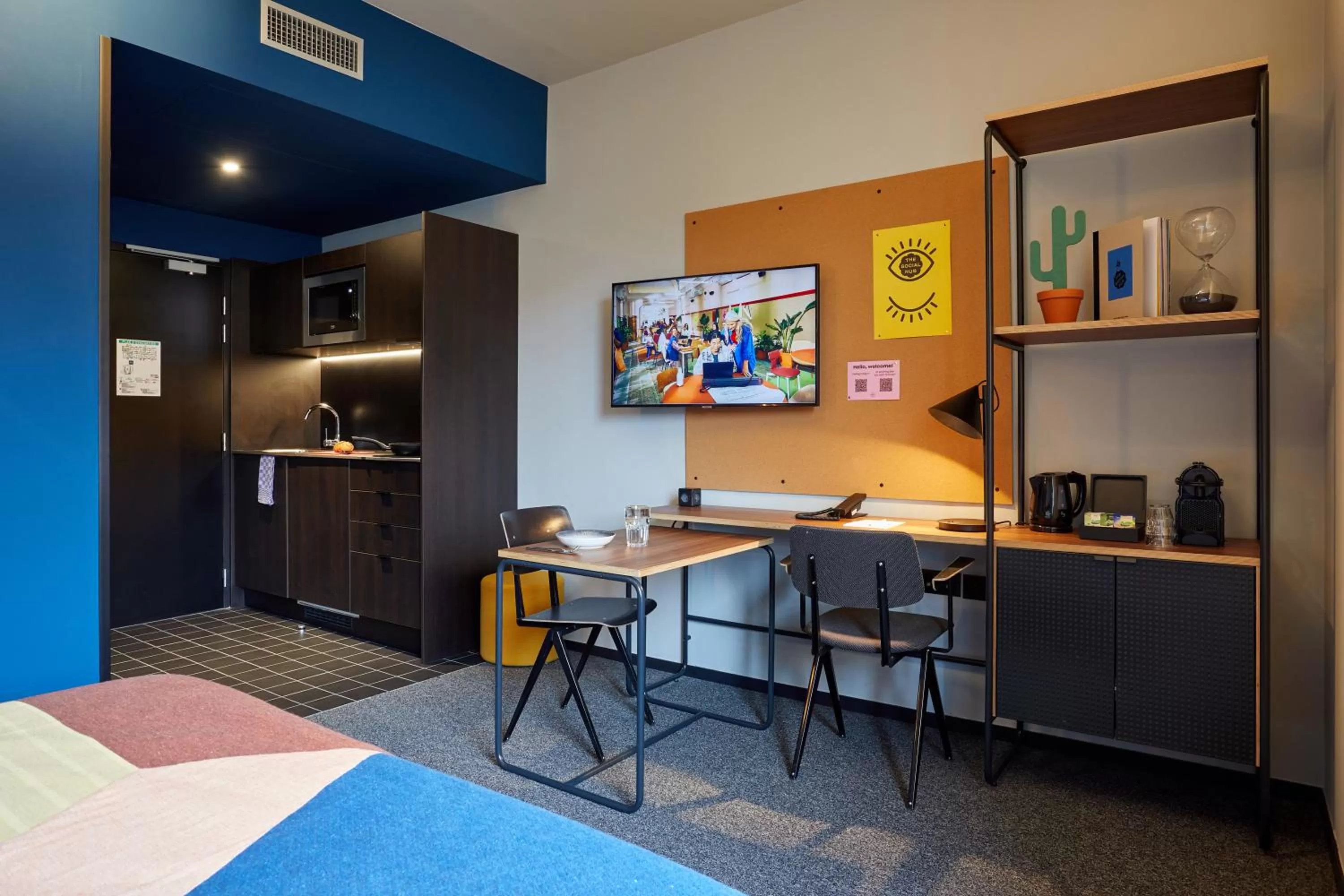 TV and multimedia in The Social Hub Toulouse