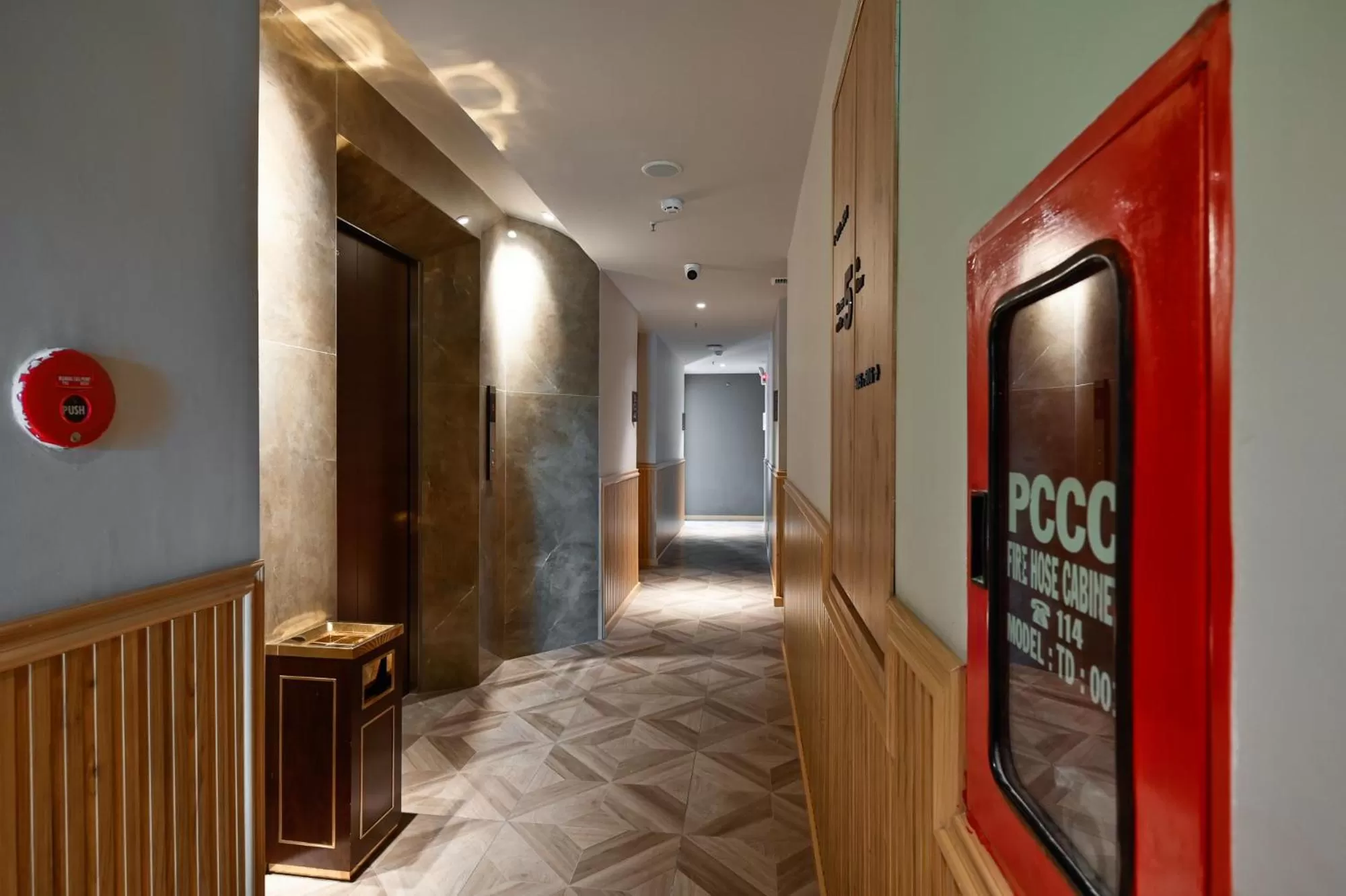 Decorative detail in La Opera Saigon Hotel